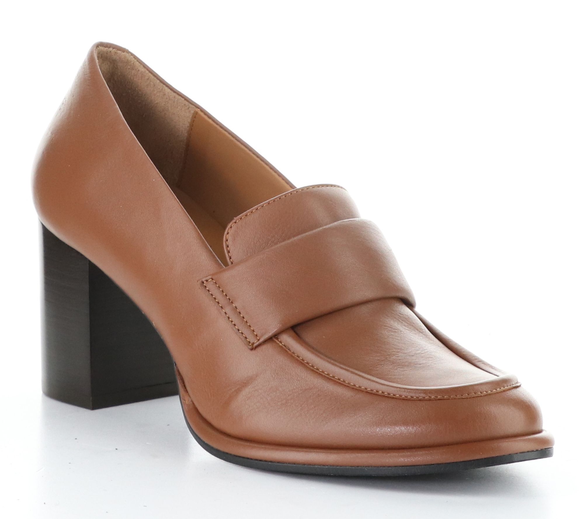 Fly London Rida Leather Heeled Loafer