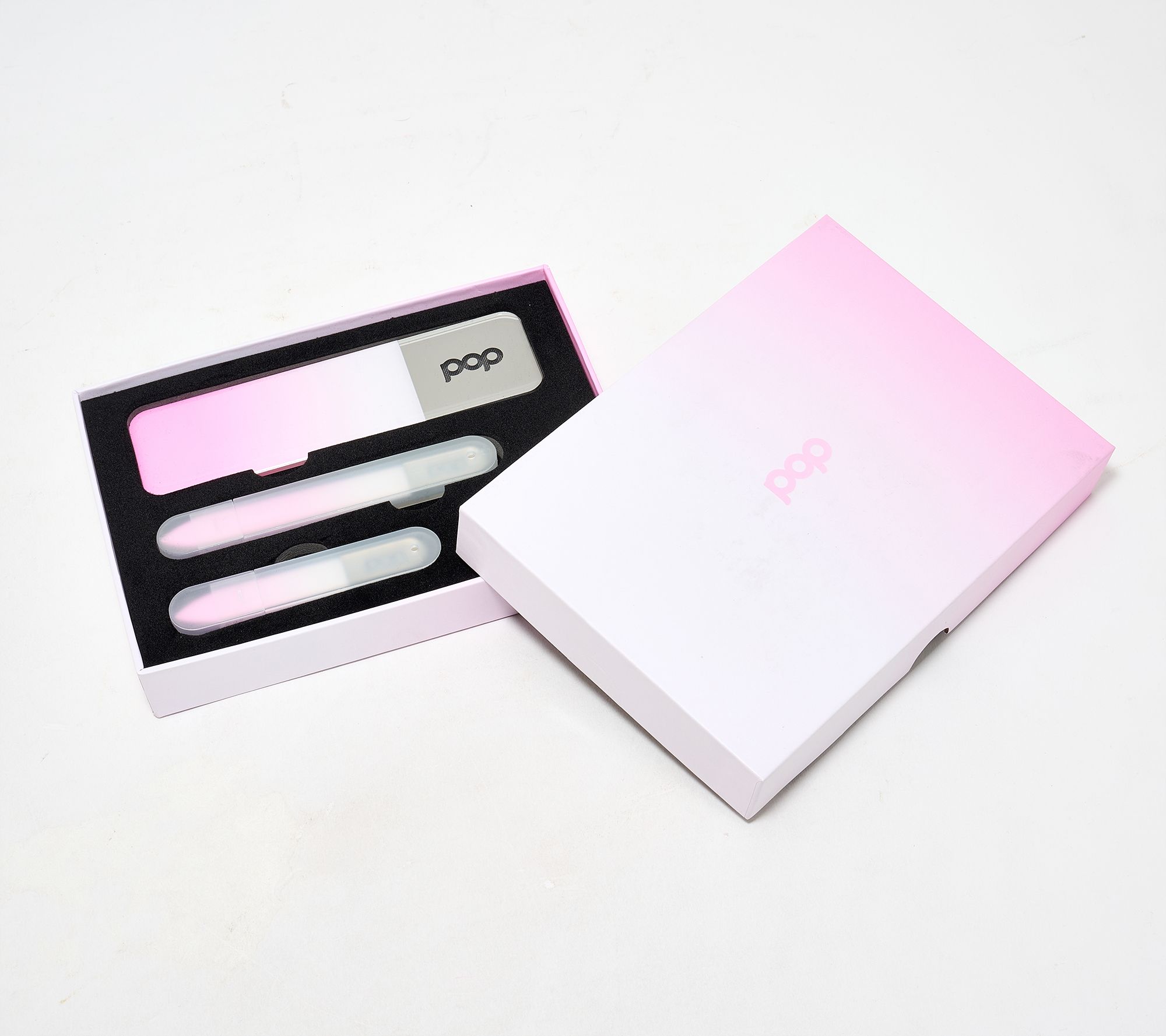  Pop Sonic Nano-Glass Manicure & Pedicure File 3pc Gift Set