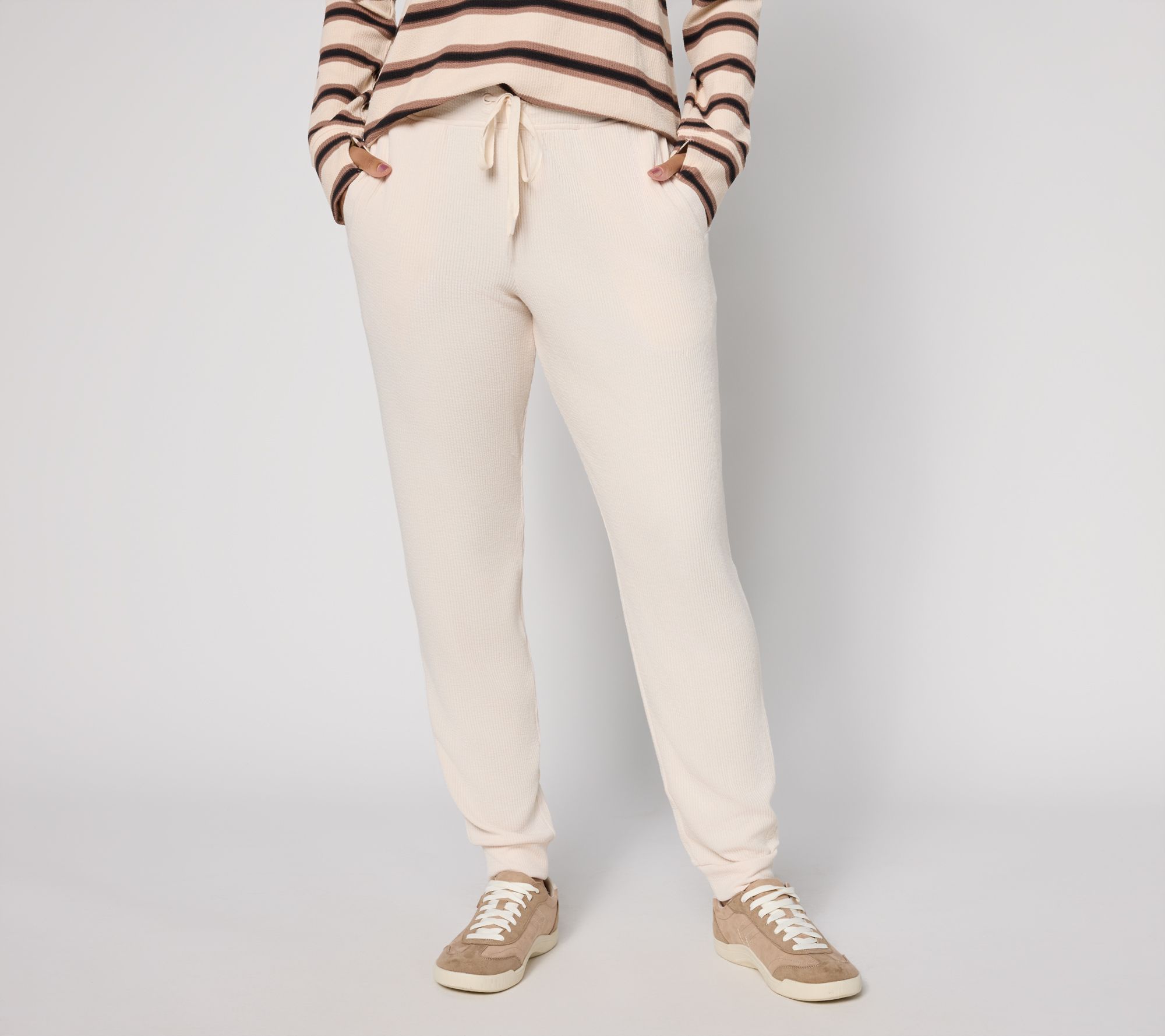 "As Is" Cuddl Duds Soft Rib Jogger