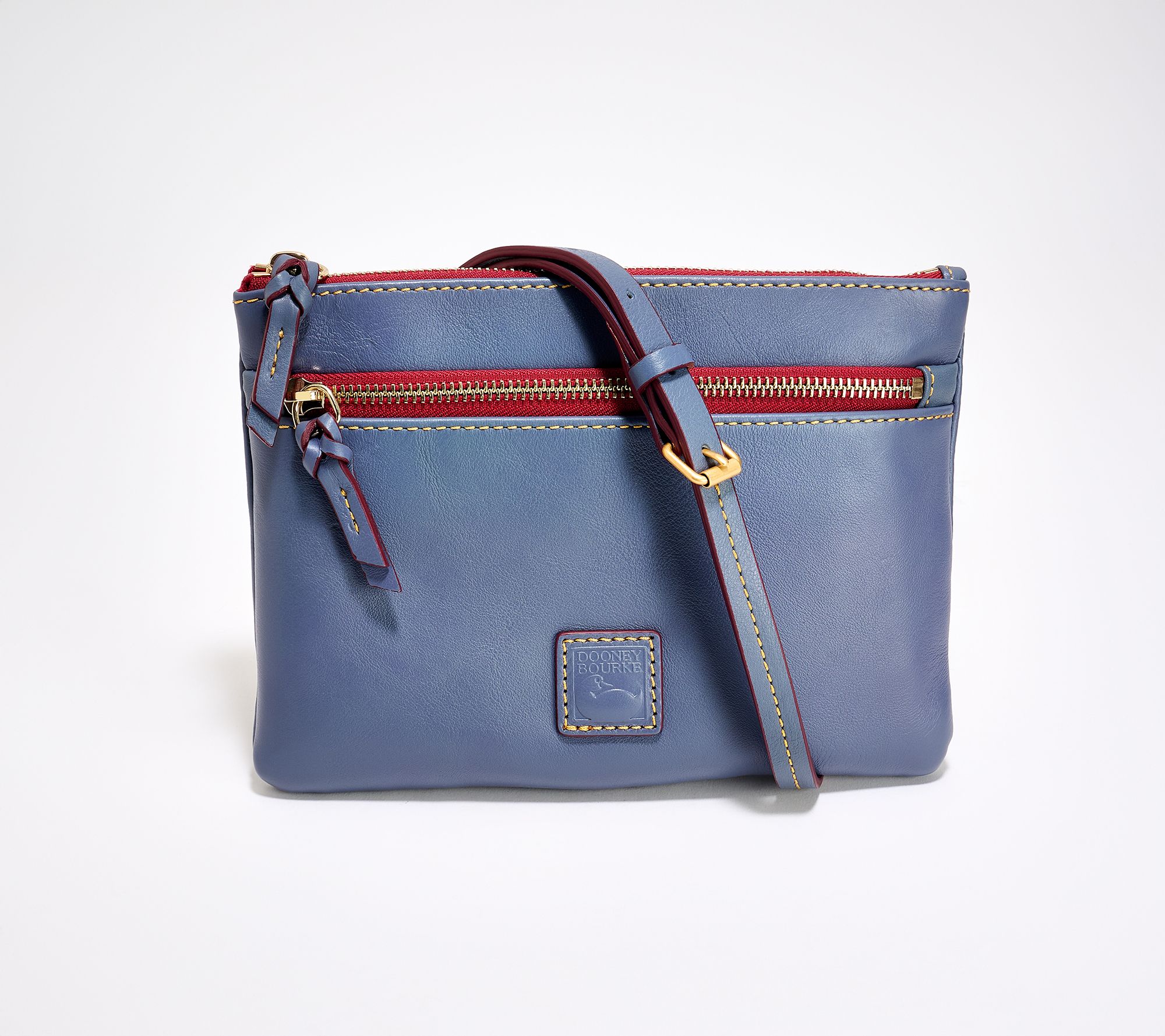 "As Is" Dooney & Bourke Florentine Leather Patsy Crossbody