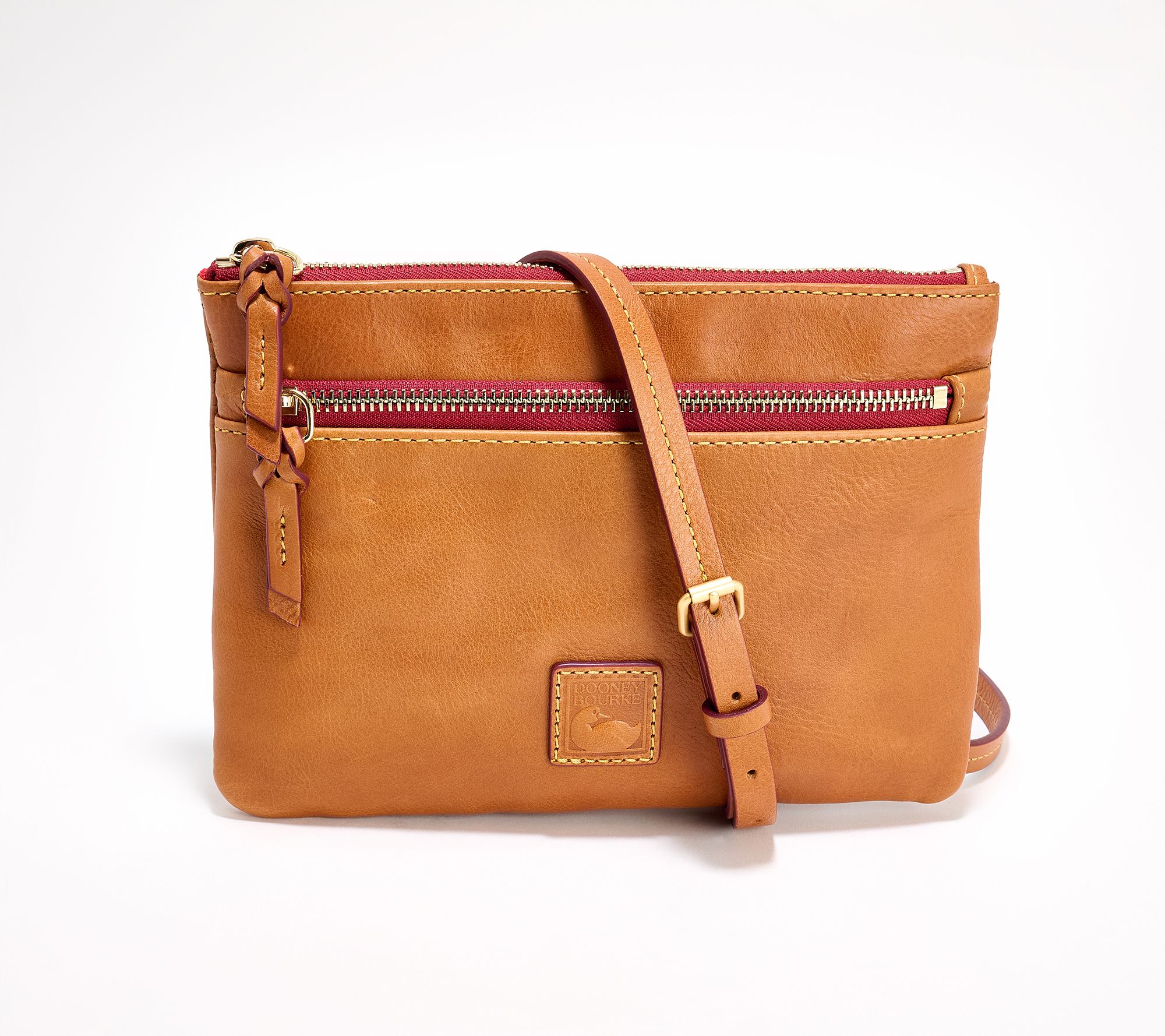 "As Is" Dooney & Bourke Florentine Leather Patsy Crossbody