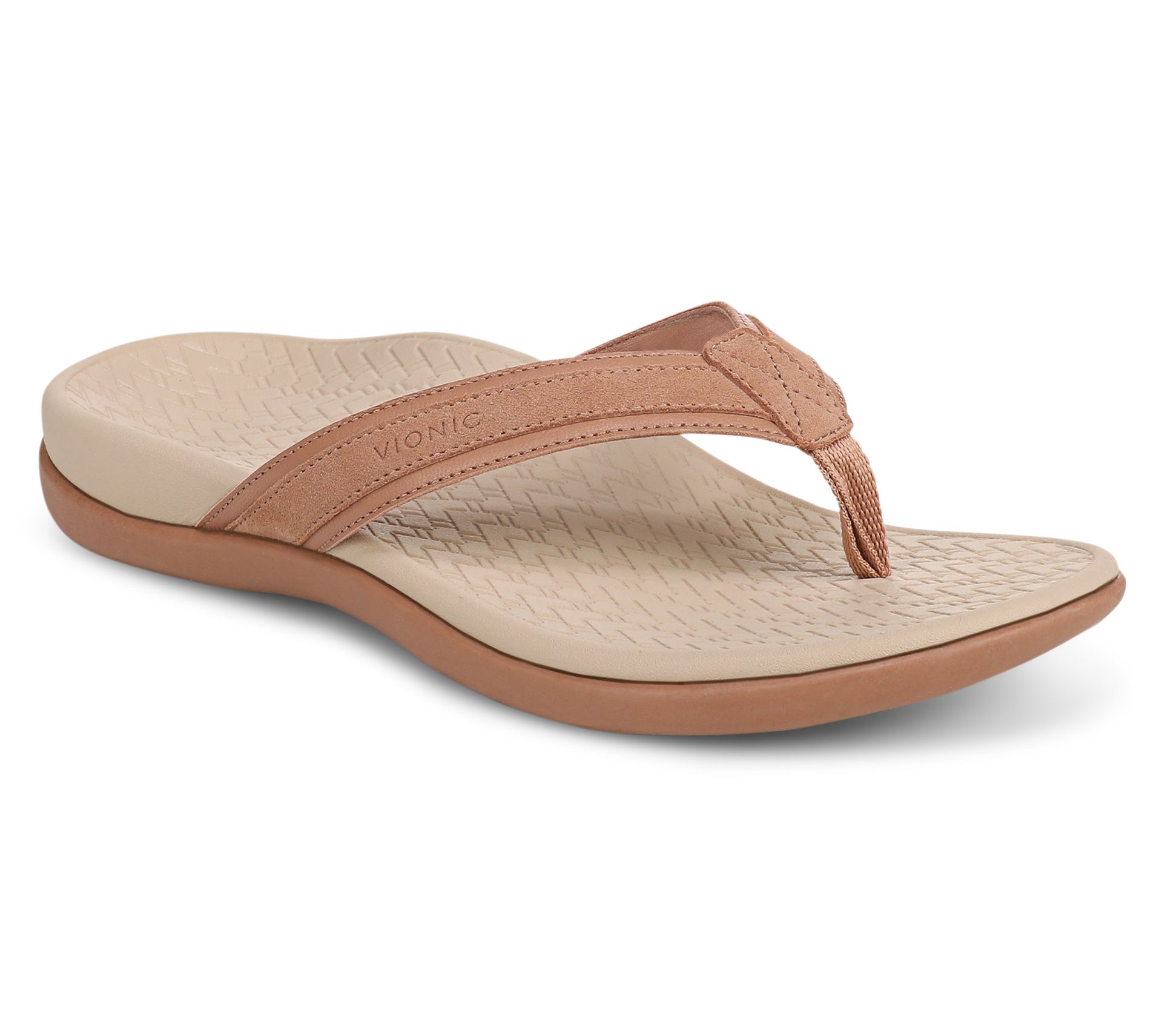 Vionic Leather Thong Sandals - Tide 2.0