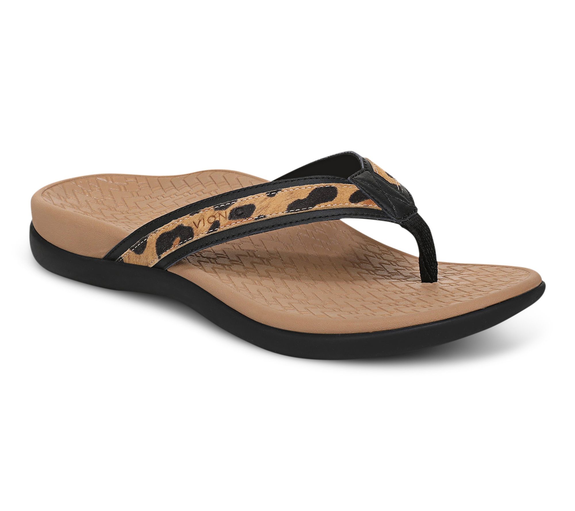 Vionic Leather Thong Sandals - Tide 2.0