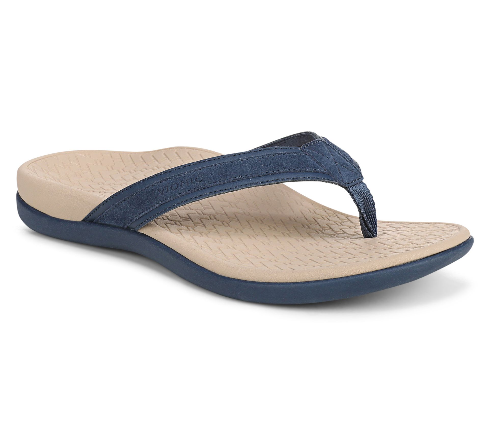 Vionic Leather Thong Sandals - Tide 2.0