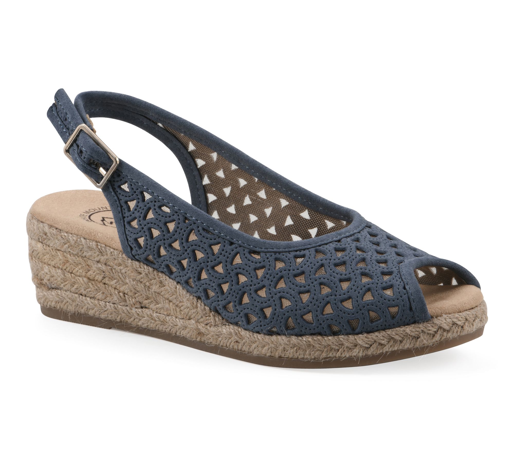 White Mountain Espadrille Wedge Sandal - MaizeII