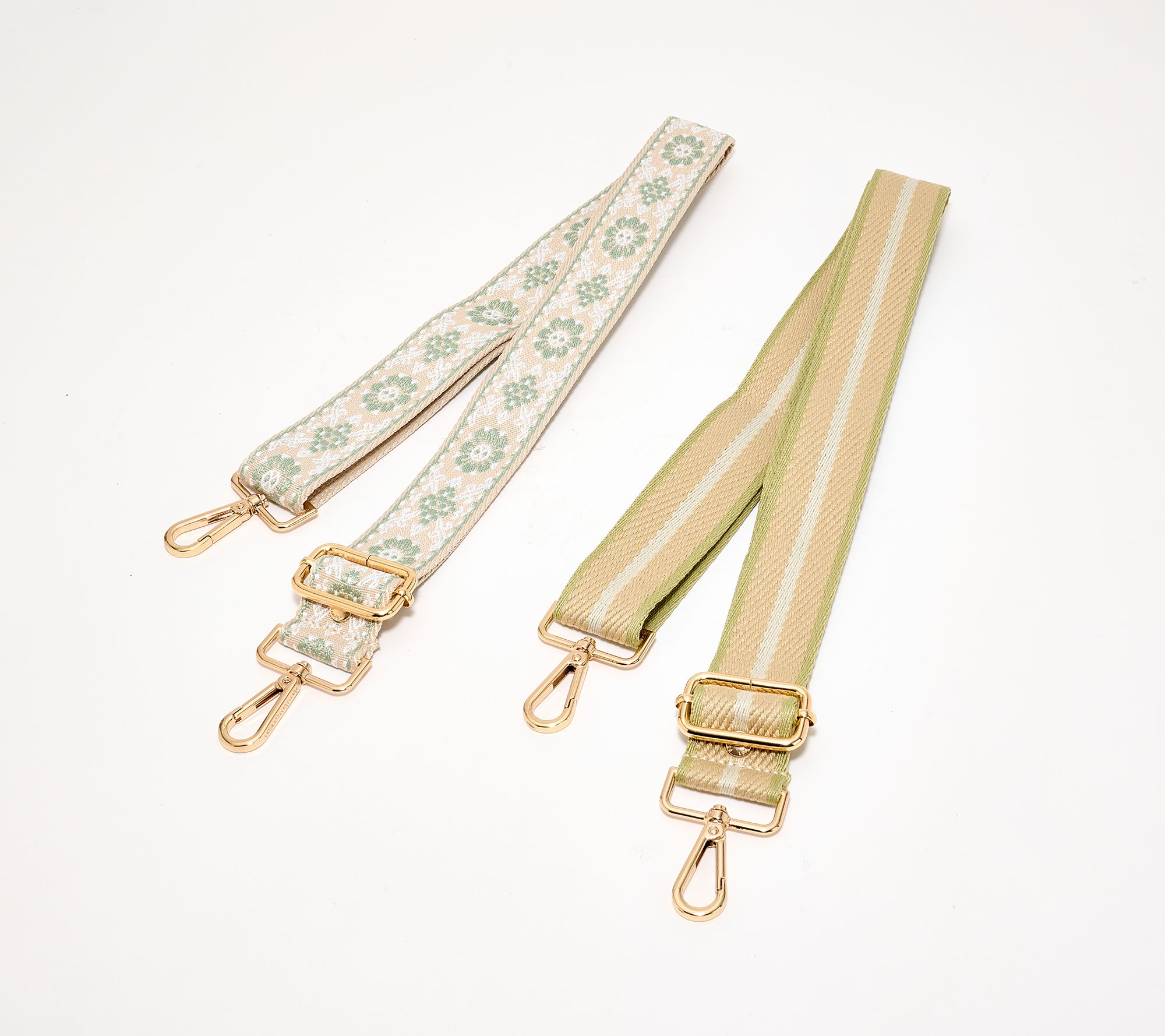 Pom Pom London Set of 2 Woven Crossbody Strap