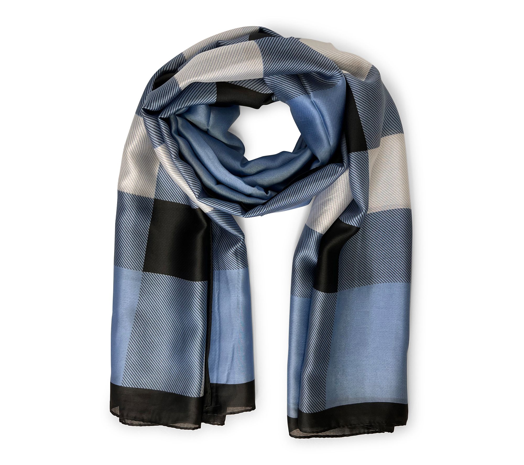 Youzey The Belmont Plaid Lightweight UltrasoftScarf 35"x70"