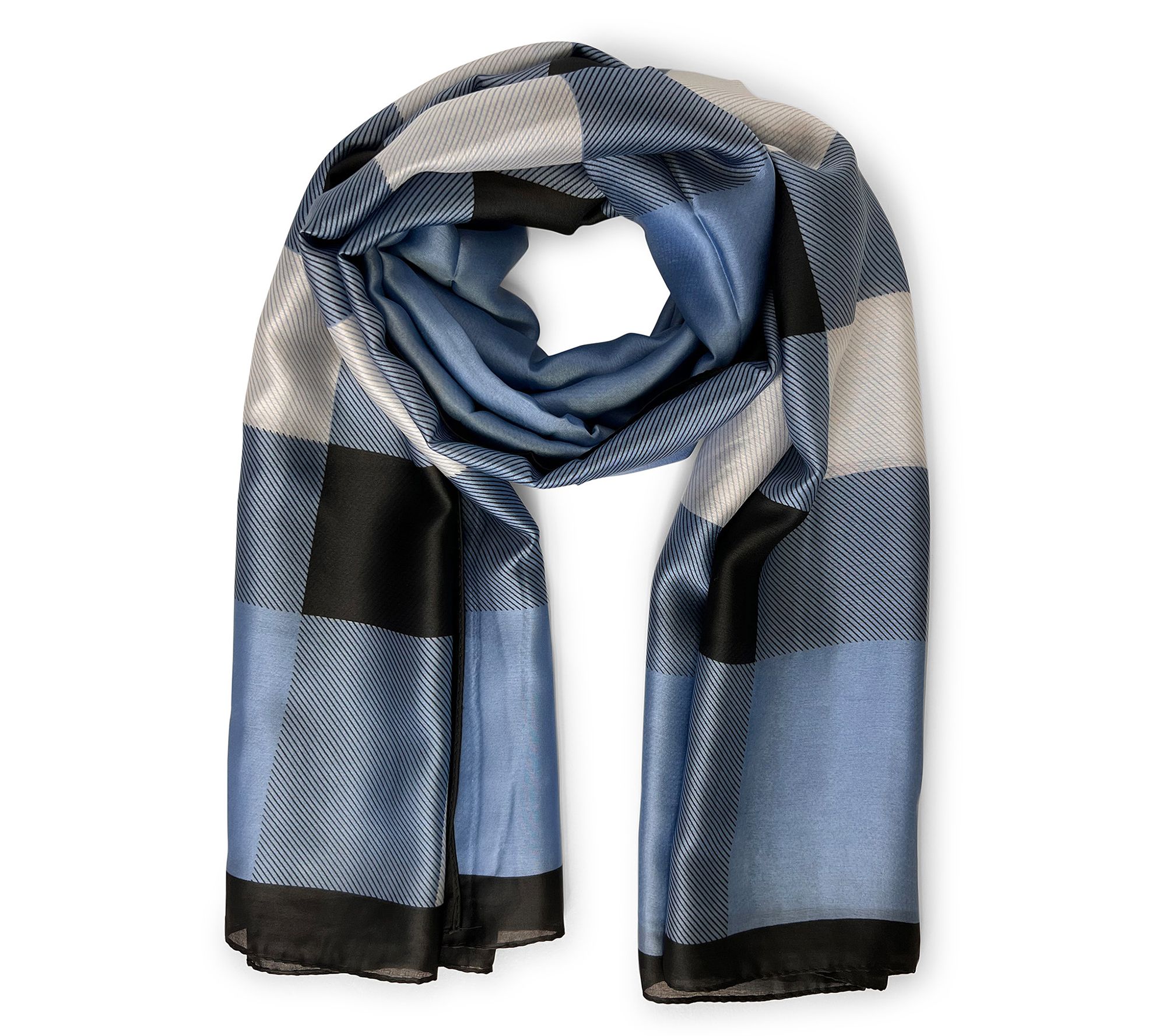 Youzey The Belmont Plaid Lightweight Ultrasoft Scarf 35"x70"