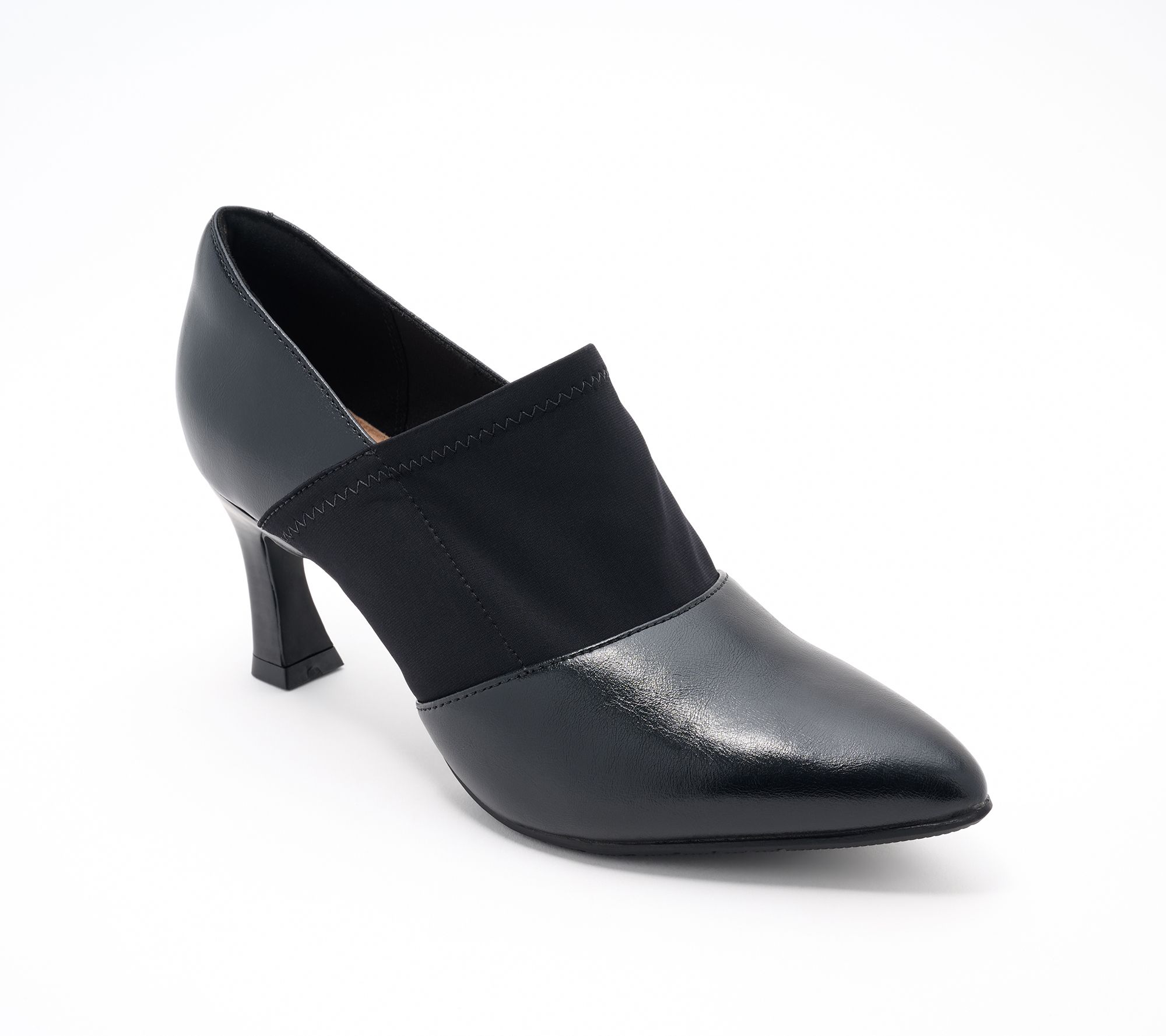 Clarks Collection Leather Heeled Shooties -Tammitha Sleek