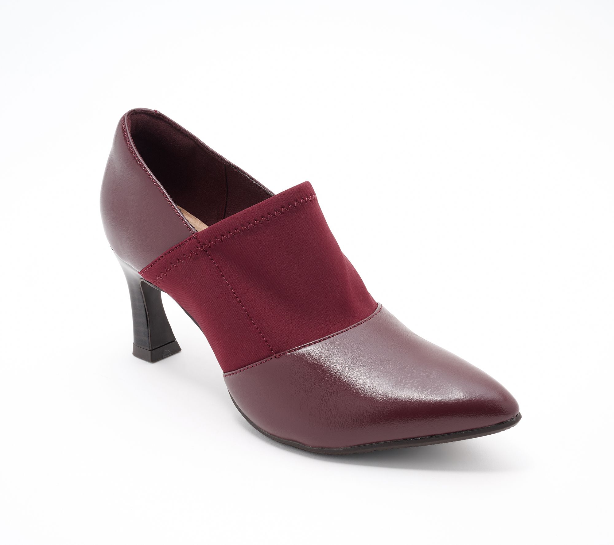 Clarks Collection Leather Heeled Shooties -Tammitha Sleek