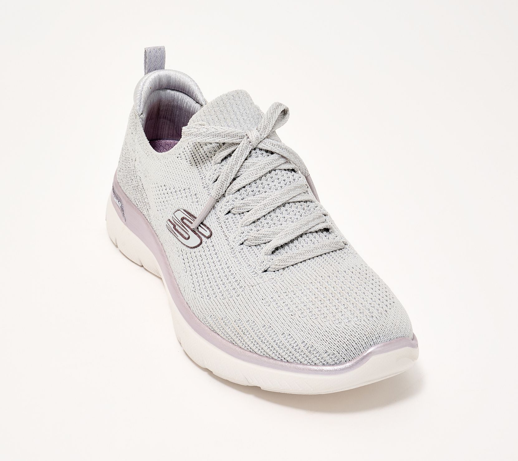 Skechers Arch Fit Metallic Fixed Lace Summits Sneaker