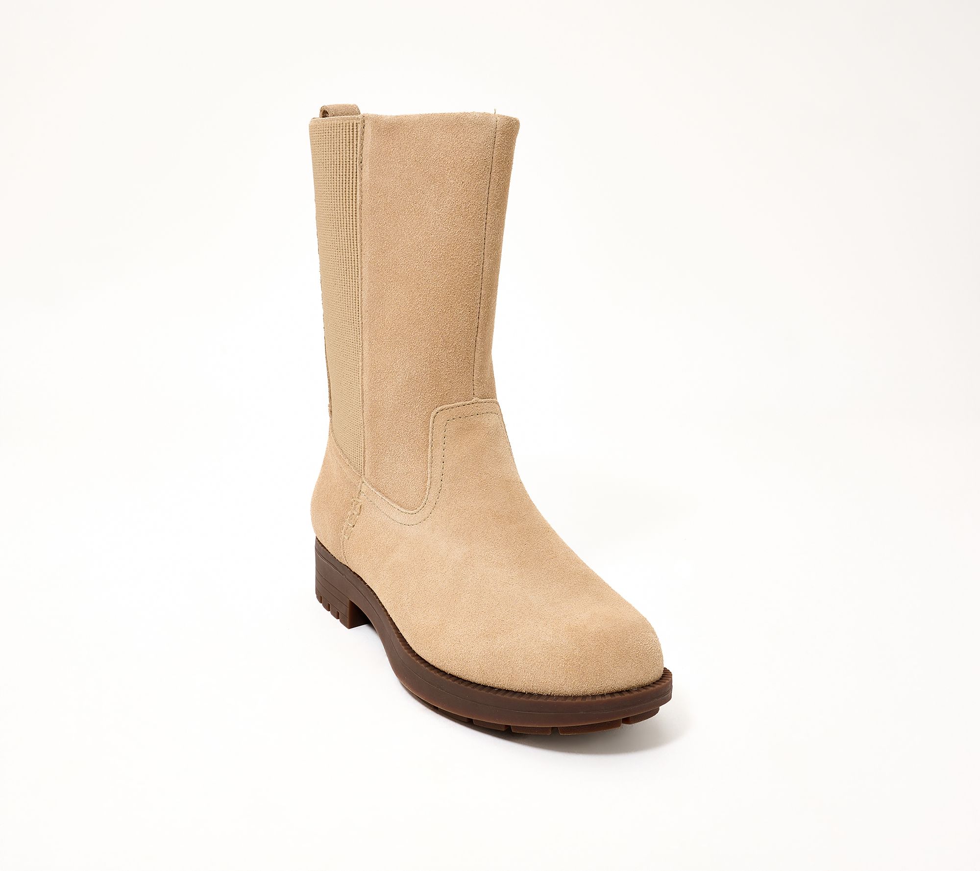 Revitalign Orthotic Water-Resistant Leather Mid Boots - Kyla