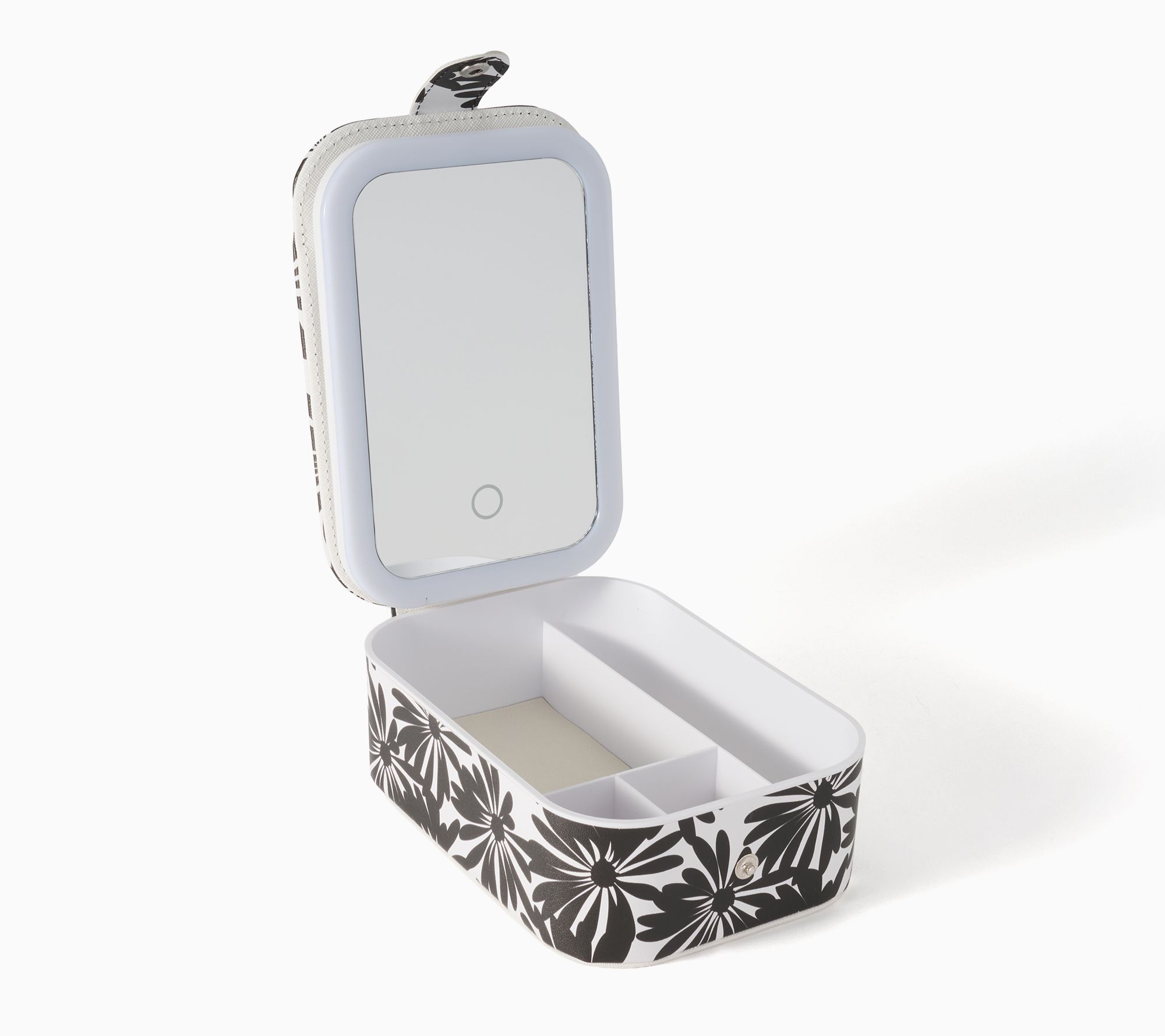 Pop Sonic Makeup Storage Travel Case w/ Mirror