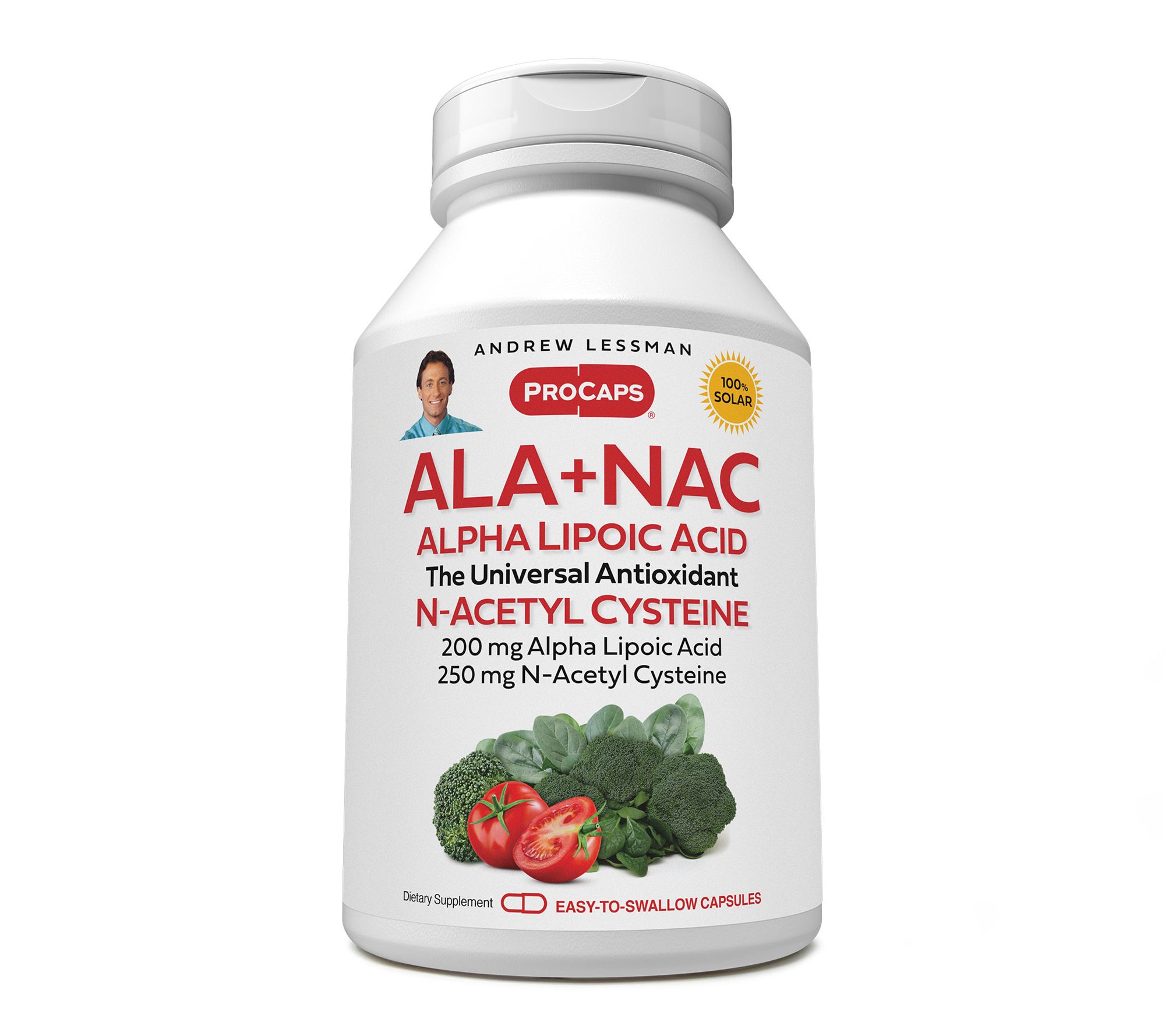 Andrew Lessman Alpha Lipoic Acid + NAC 180 Capsules