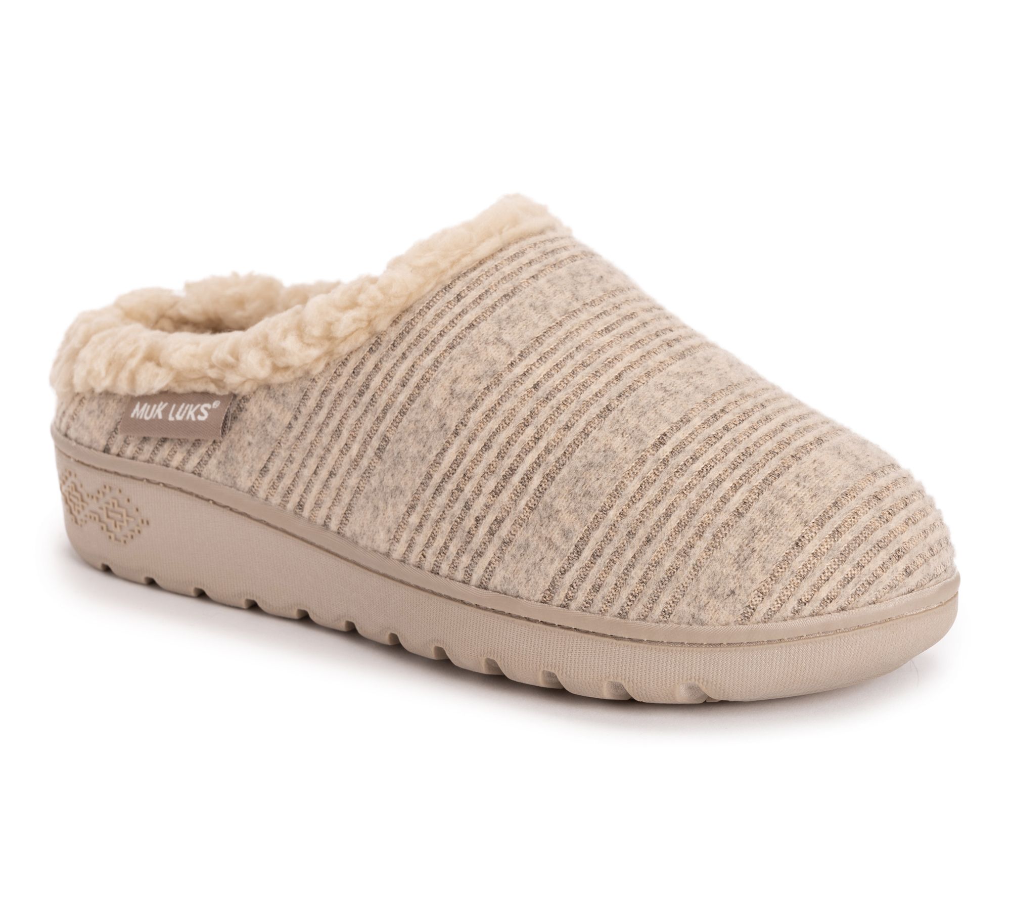 MUK LUKS Reading Room Clog With Instep Strap Slipper