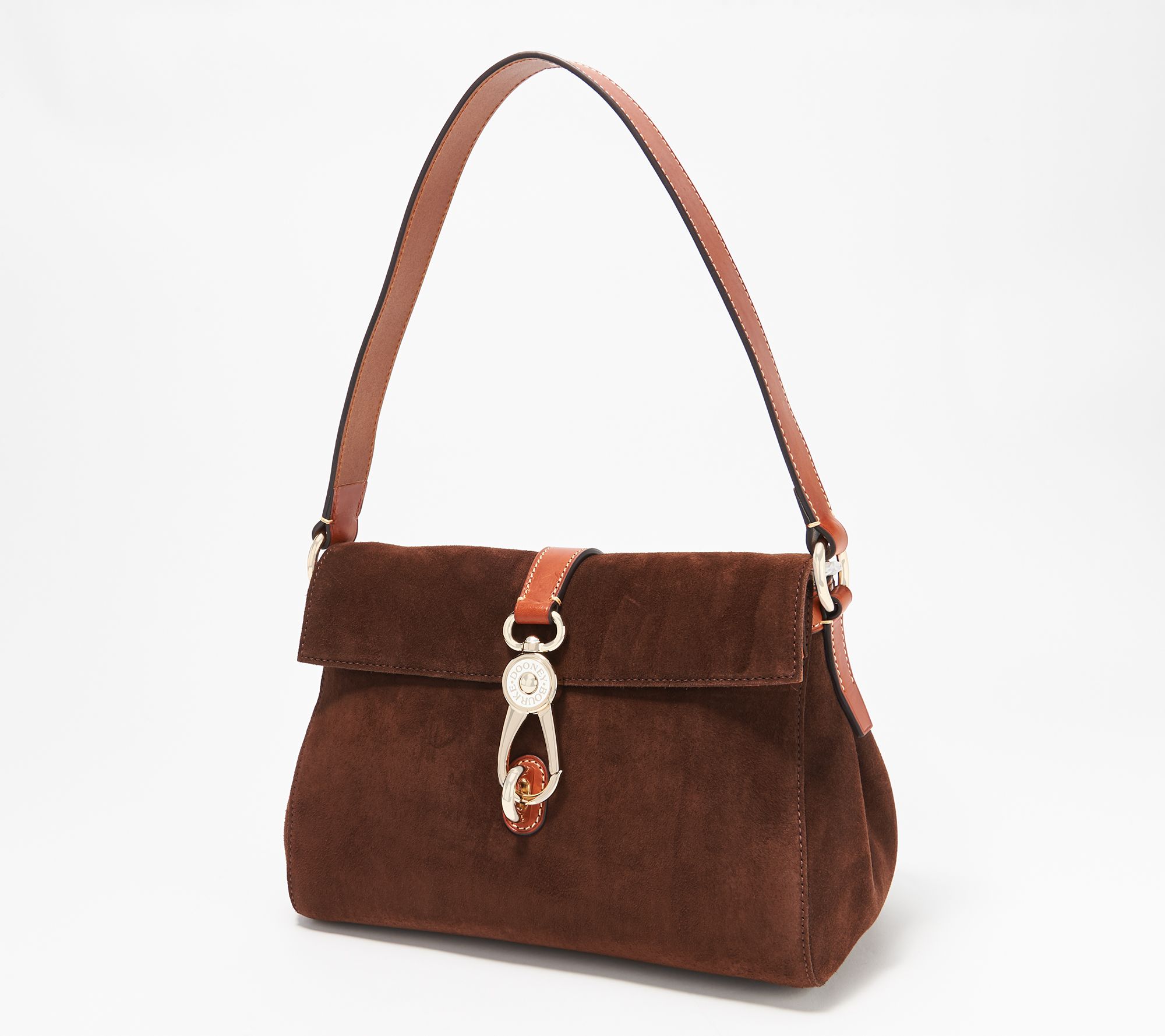 qvc dooney & bourke suede bags