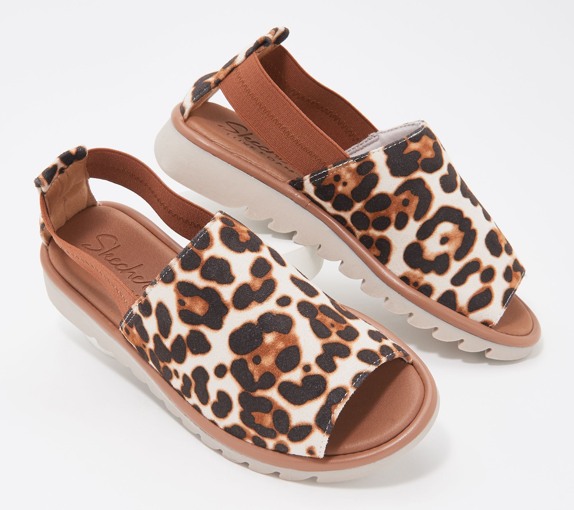 leopard print orthotic shoes