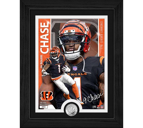 Highland Mint Ja'Marr Chase Artist Proof SilverCoin Mint