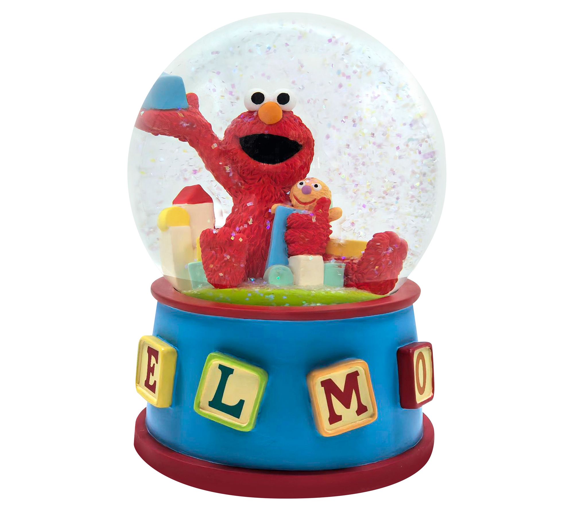 Precious Moments Elmo's Playtime Musical Snow Globe