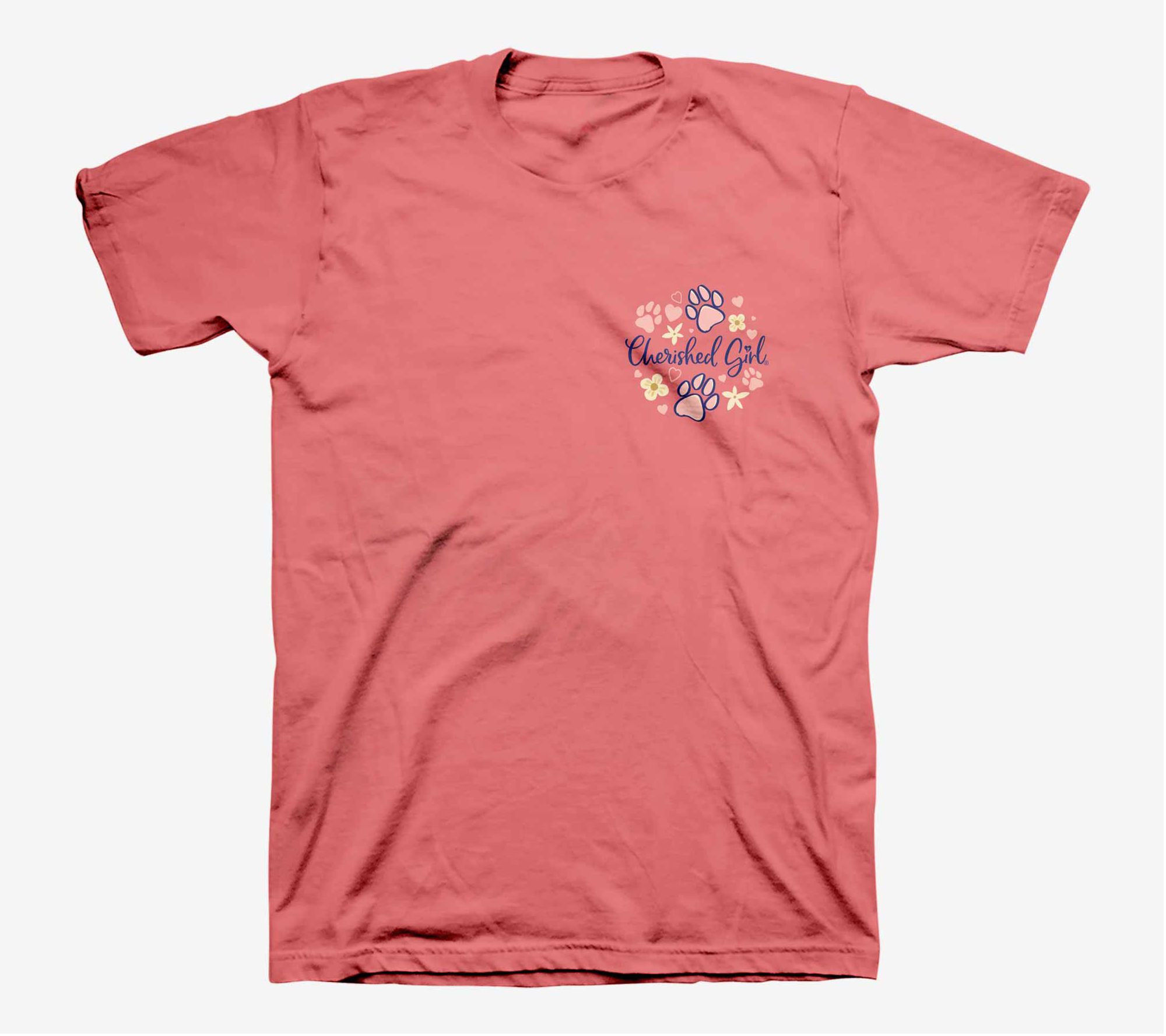 Cherished Girl Adult T - My Dog