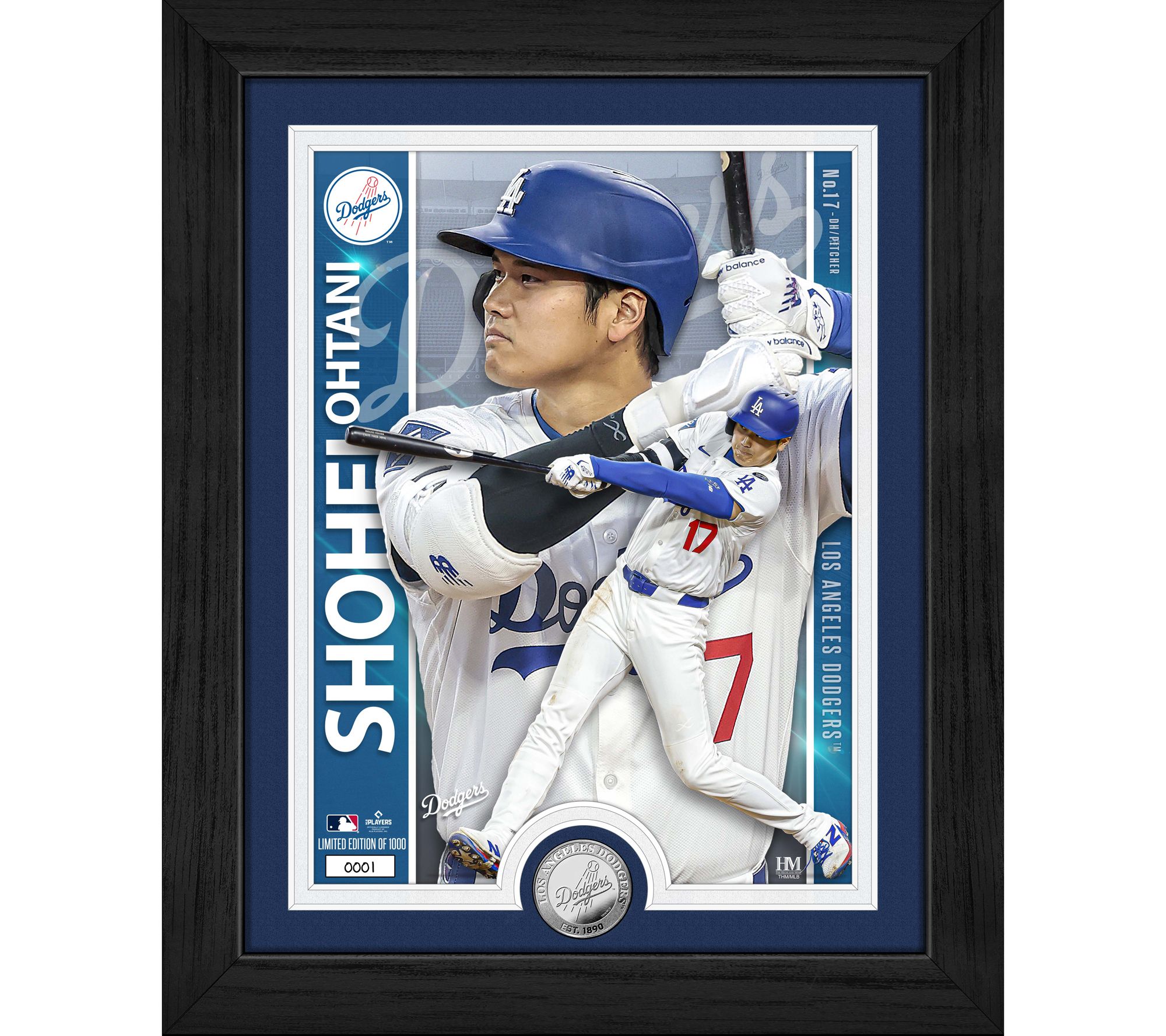 Highland Mint MLB Player Artist Proof Frame