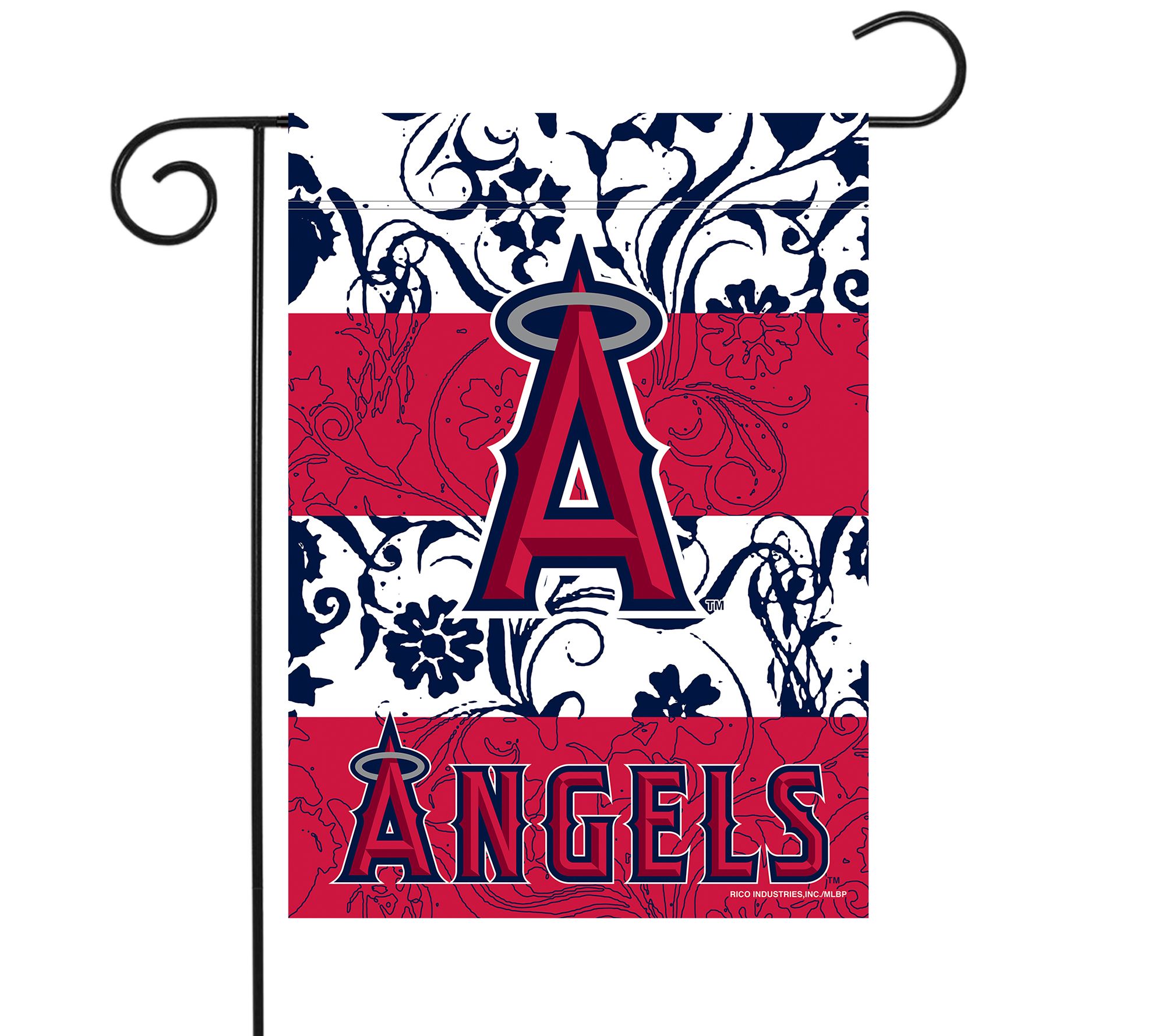 Rico MLB Garden Flag with Pole - QVC.com