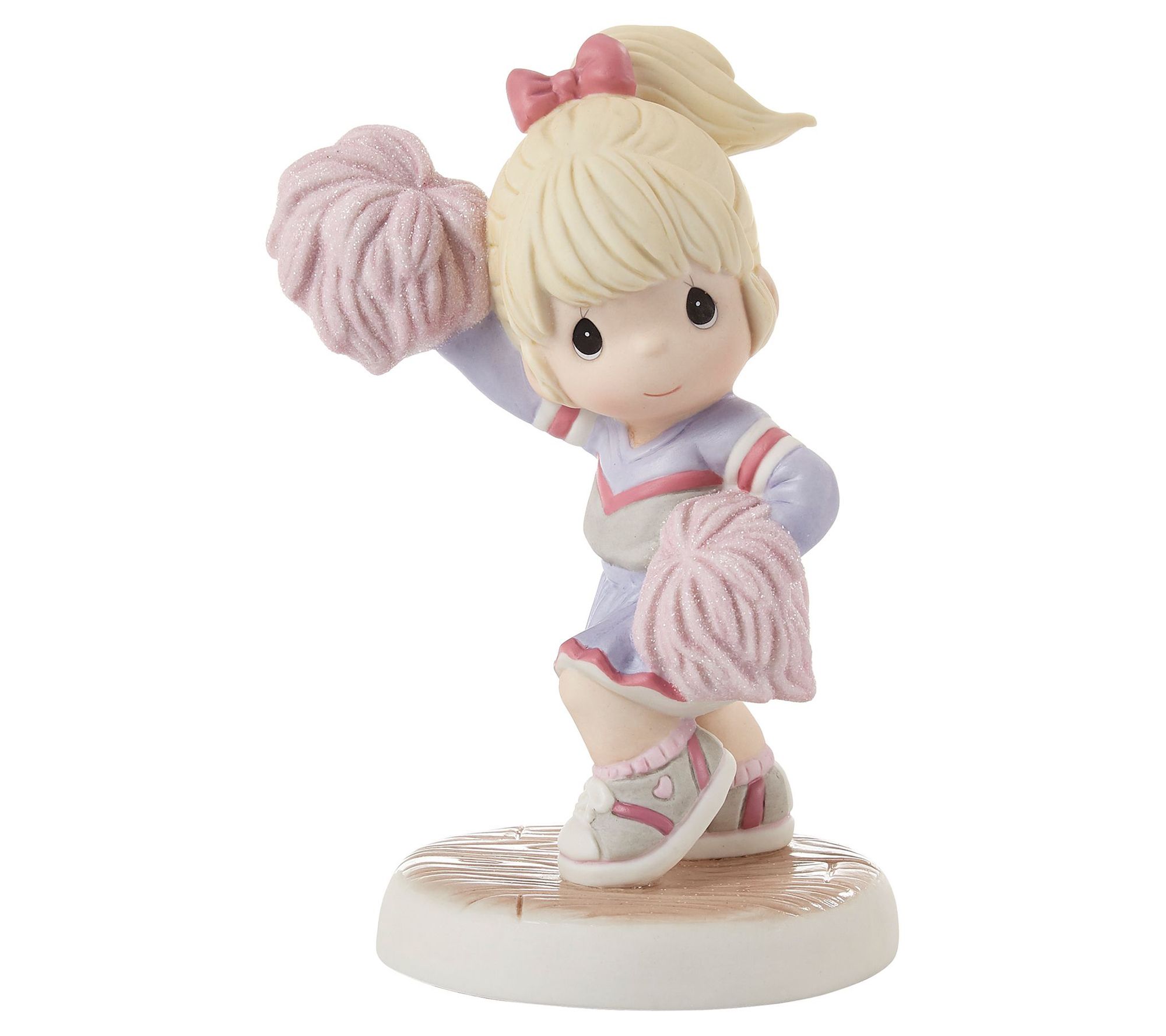 Precious Moments' Girl Cheerleader Figurine - B londe