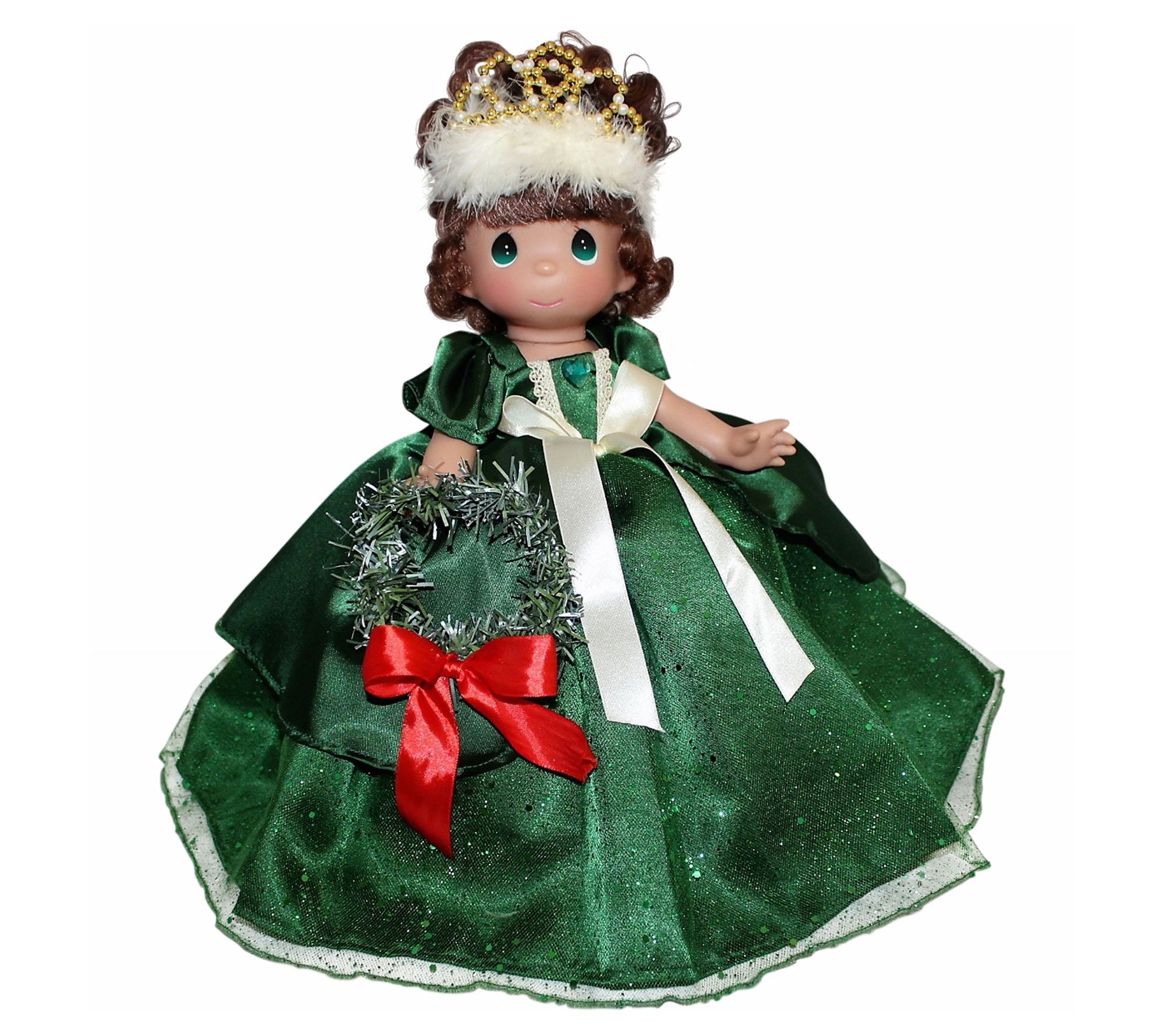 Precious Moments Make the Holidays Sparkle & Shine - Brunette