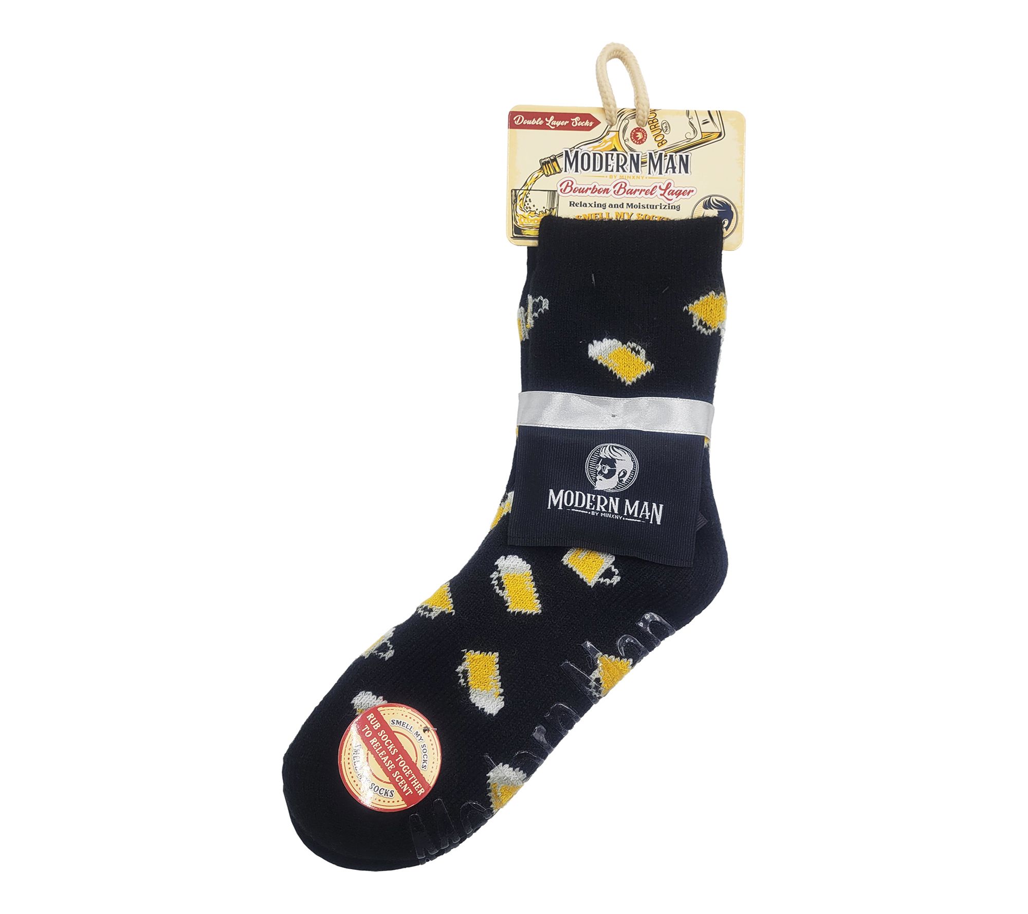 MinxNY Chill-Ville Lager Double Layer Socks