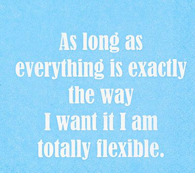Mary Phillips I Am Flexible Set of 4 Cocktail Napkins