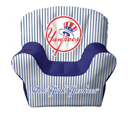 New York Yankees Inflatable Chair with Two Drink Holders - QVC.com