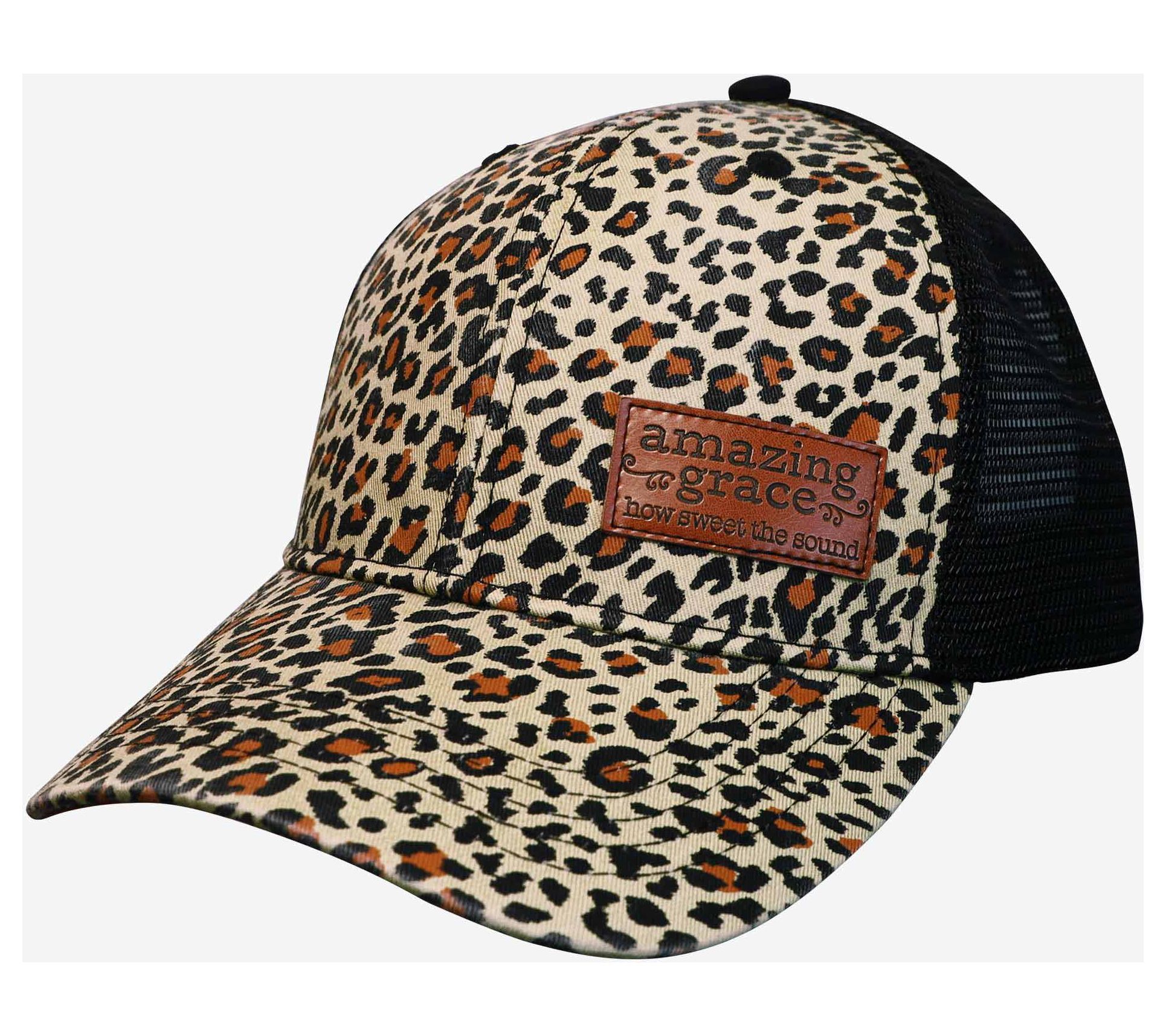 Cherished Girl Cap - Amazing Grace Leopard