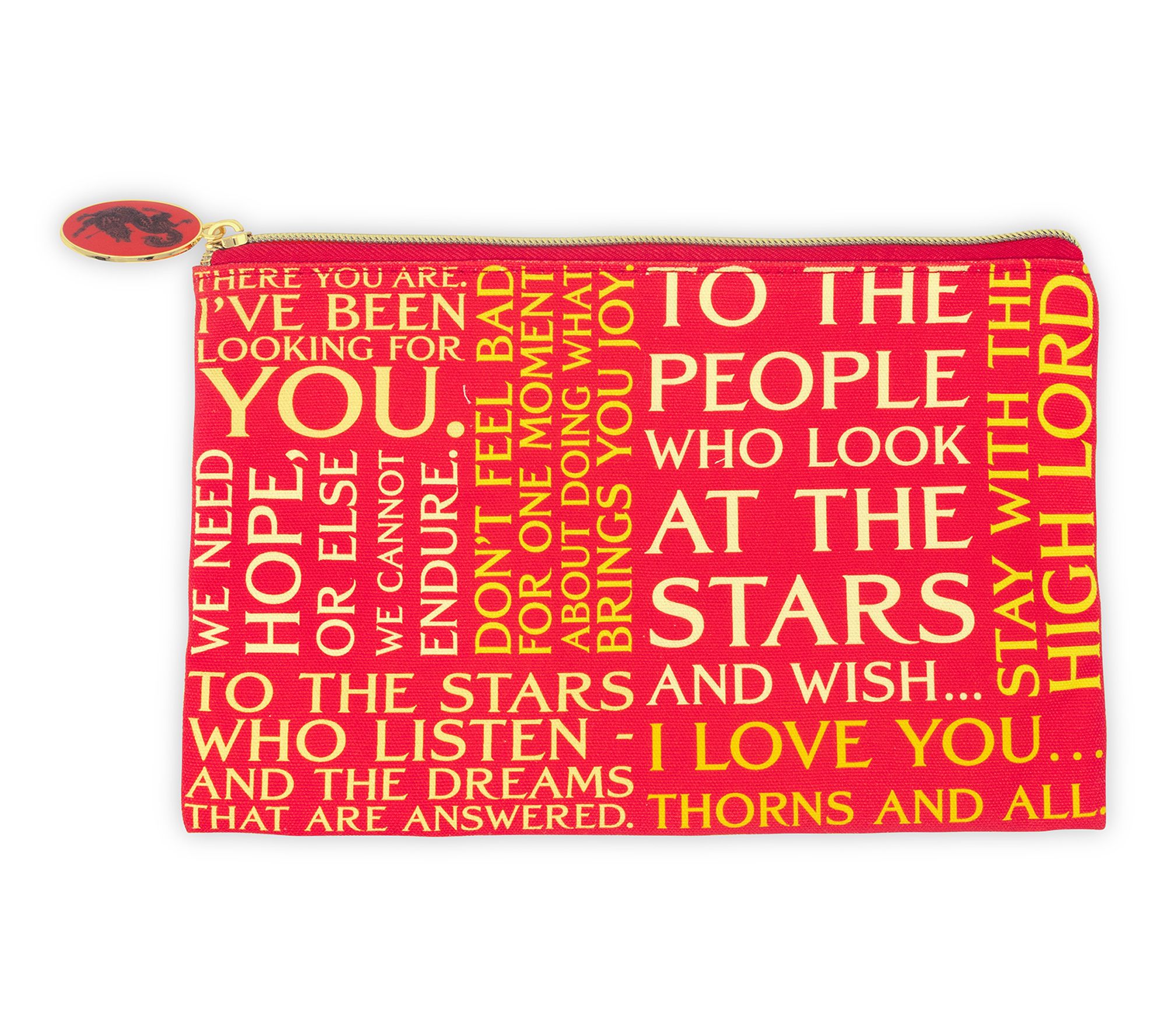 Steel Mill & Co. Sarah J. Maas ACOTAR Canvas Pouch
