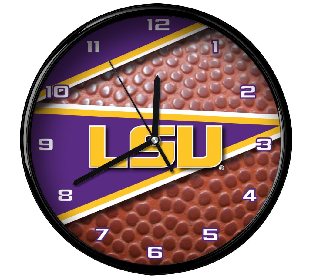 NCAA 12" Football Clock