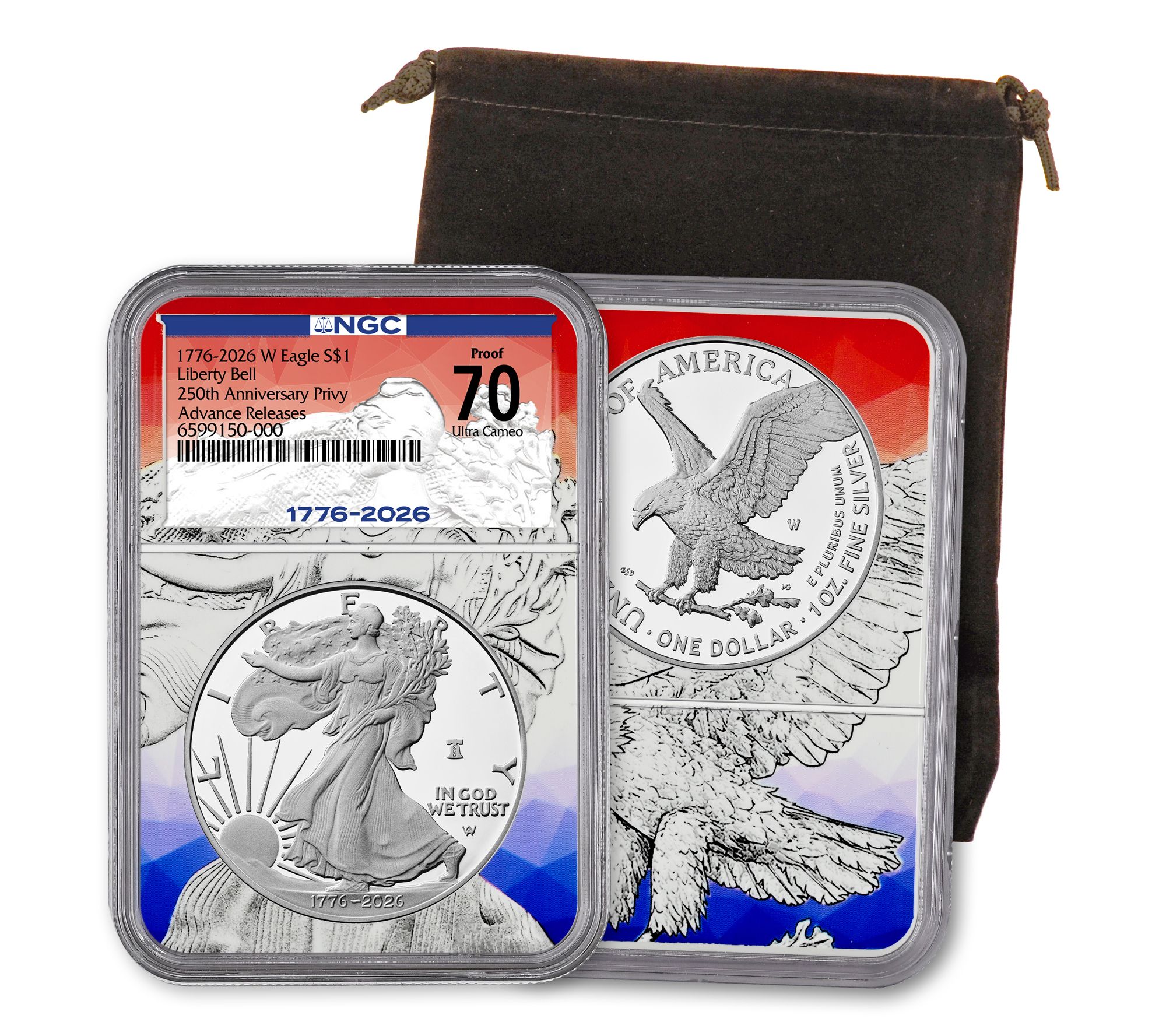 2026 Silver Eagle Eagle Core NGC Proof 70 Advanced Release