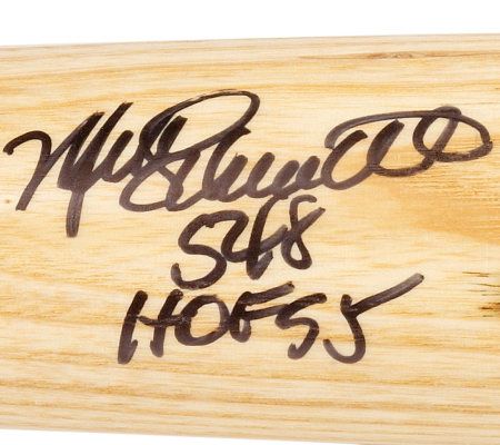 Mike Schmidt Autographed 548 HOF 95 Louisville Baseball Bat 