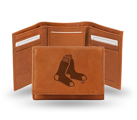 RICO MLB Embossed Leather Trifold