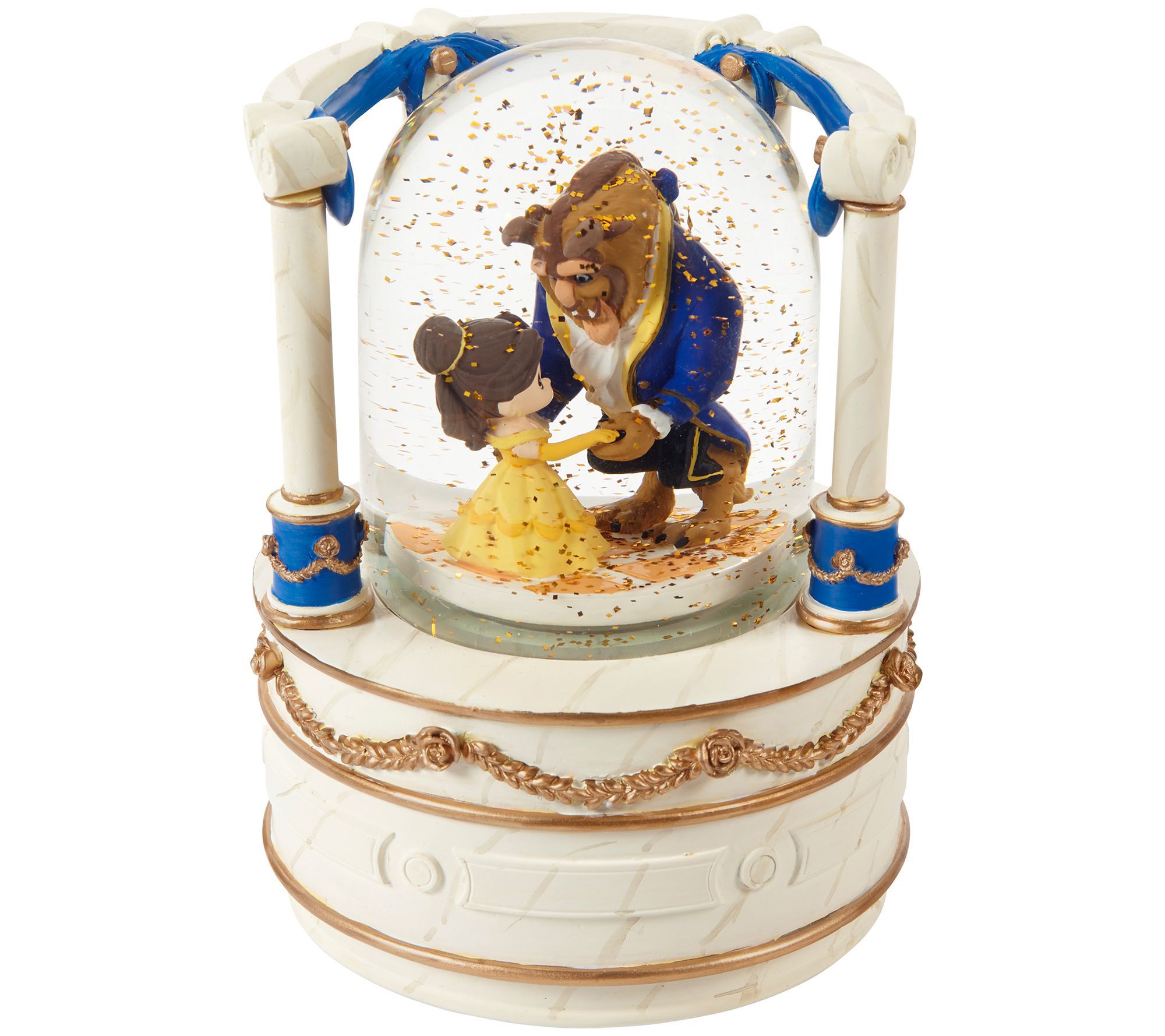 Disney's Beauty and the Beast Rotating MusicalSnow Globe