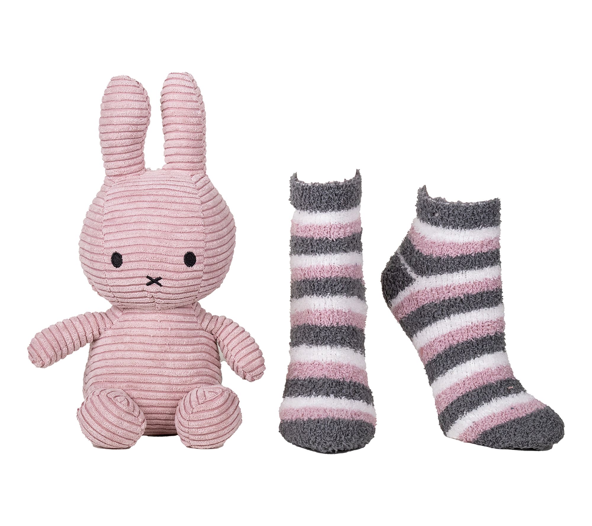 MinxNY Lavender Infused Slipper Socks with Doll Gift Set