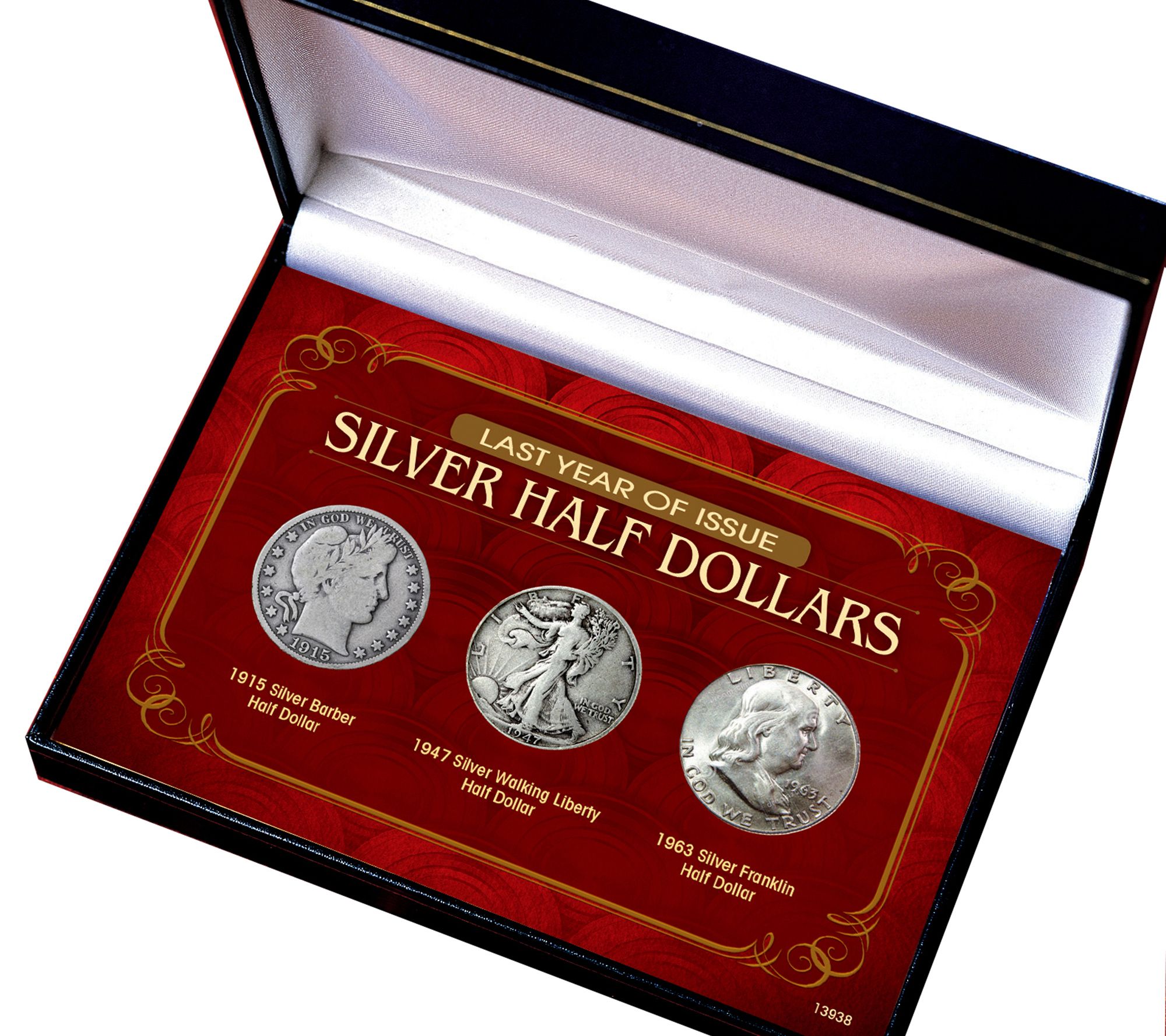 American Coin Treasures Last Year of Issue Three Silver Half - QVC.com