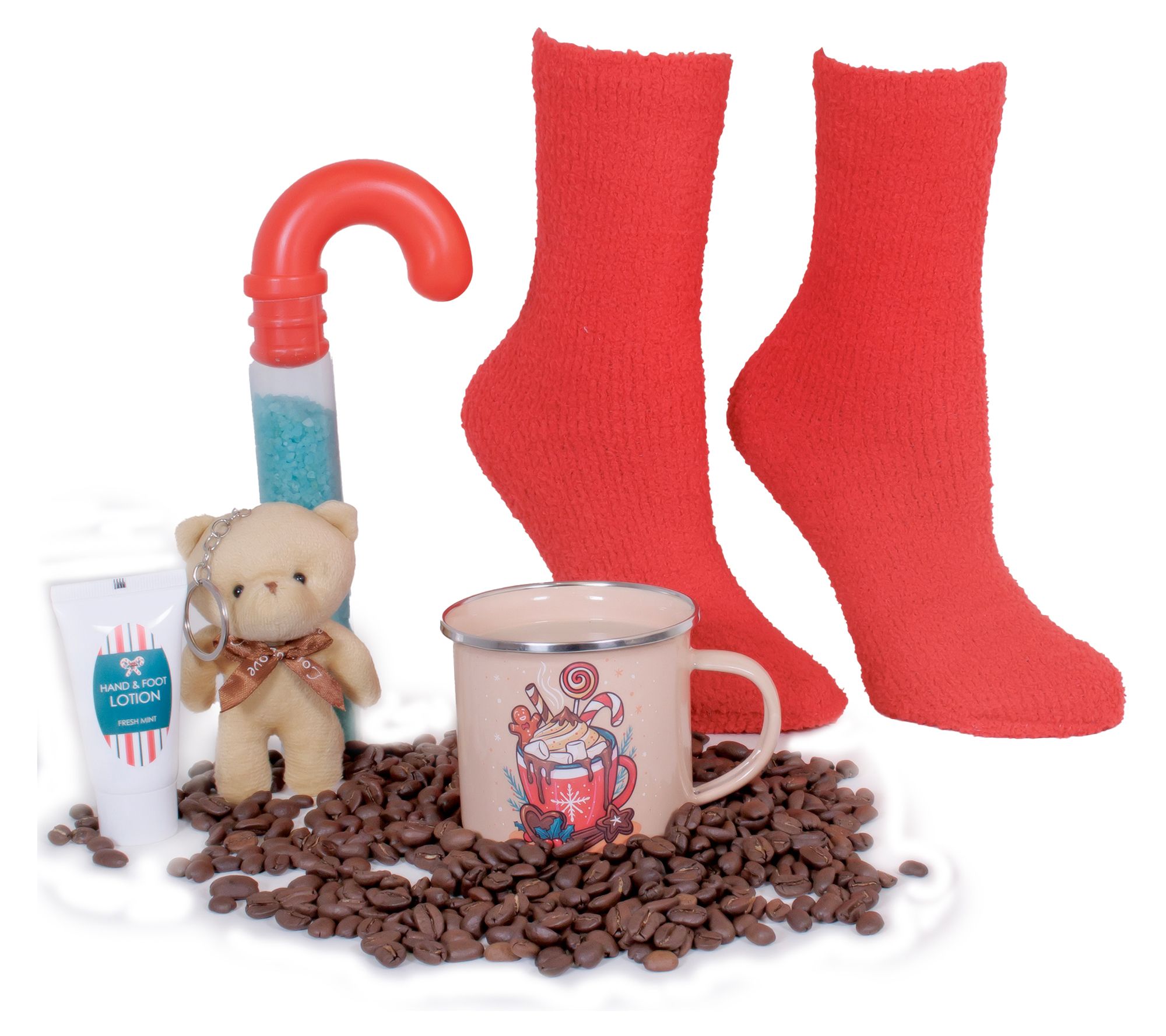 MinxNY Holiday Campfire Mug & Sock Gift Box Set