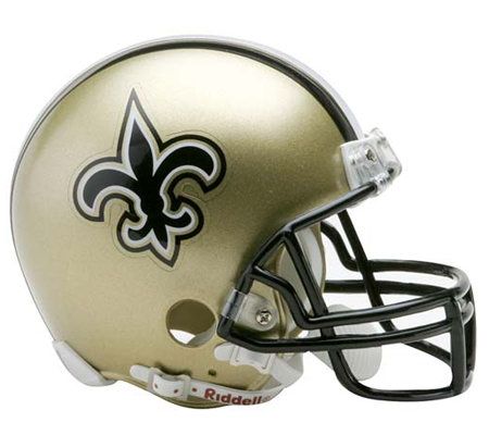 NFL New Orleans Saints Replica Mini Helmet 