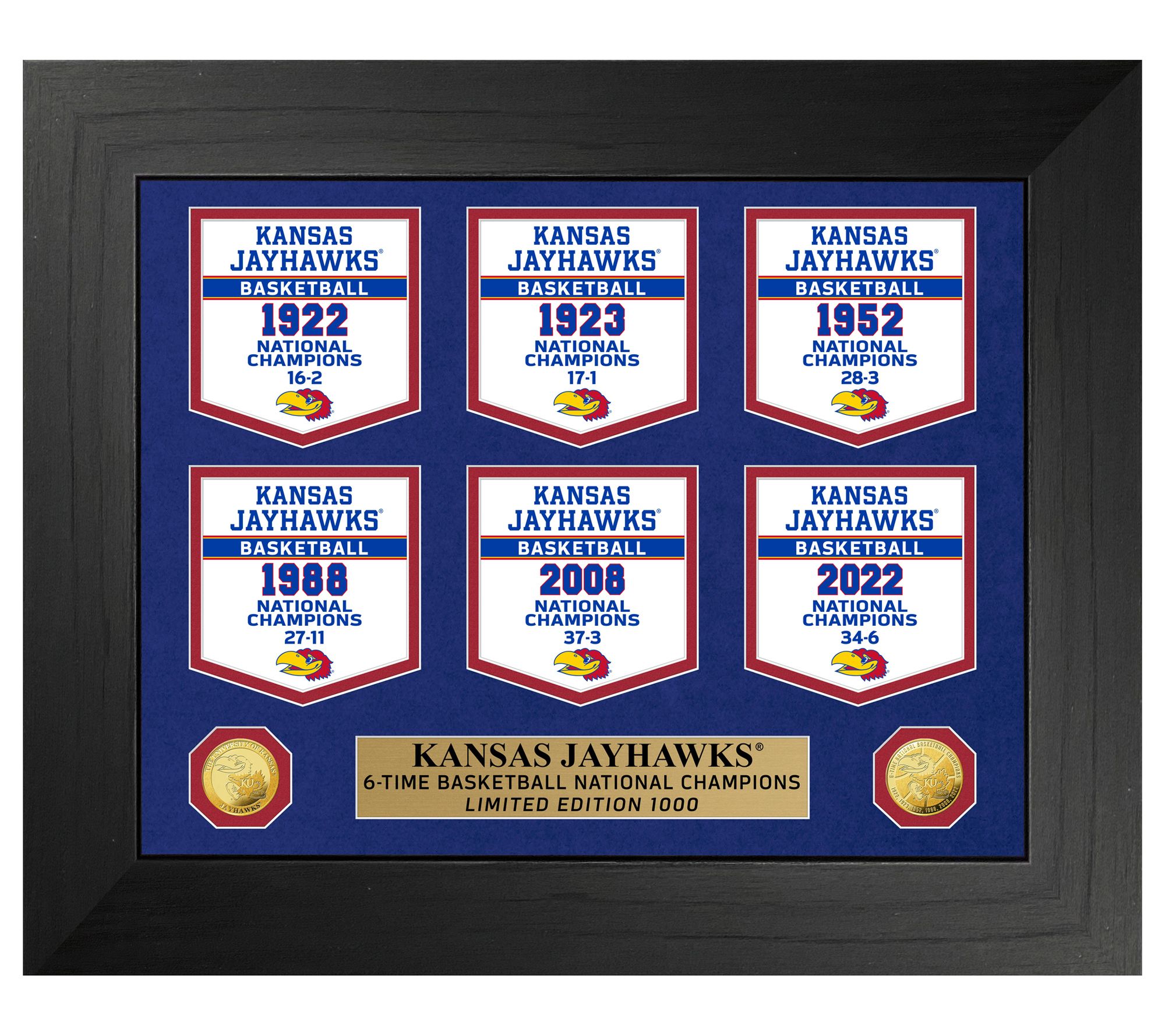 Kansas University - Limited Edition Vintage Championship Basketball T- –  Established and Company