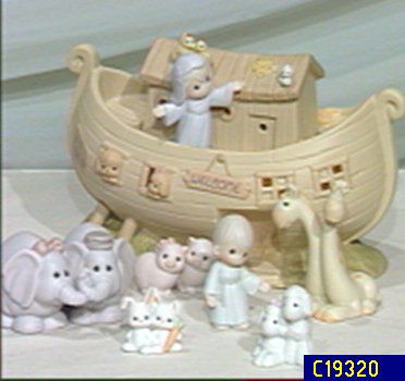 noah's ark figurine set