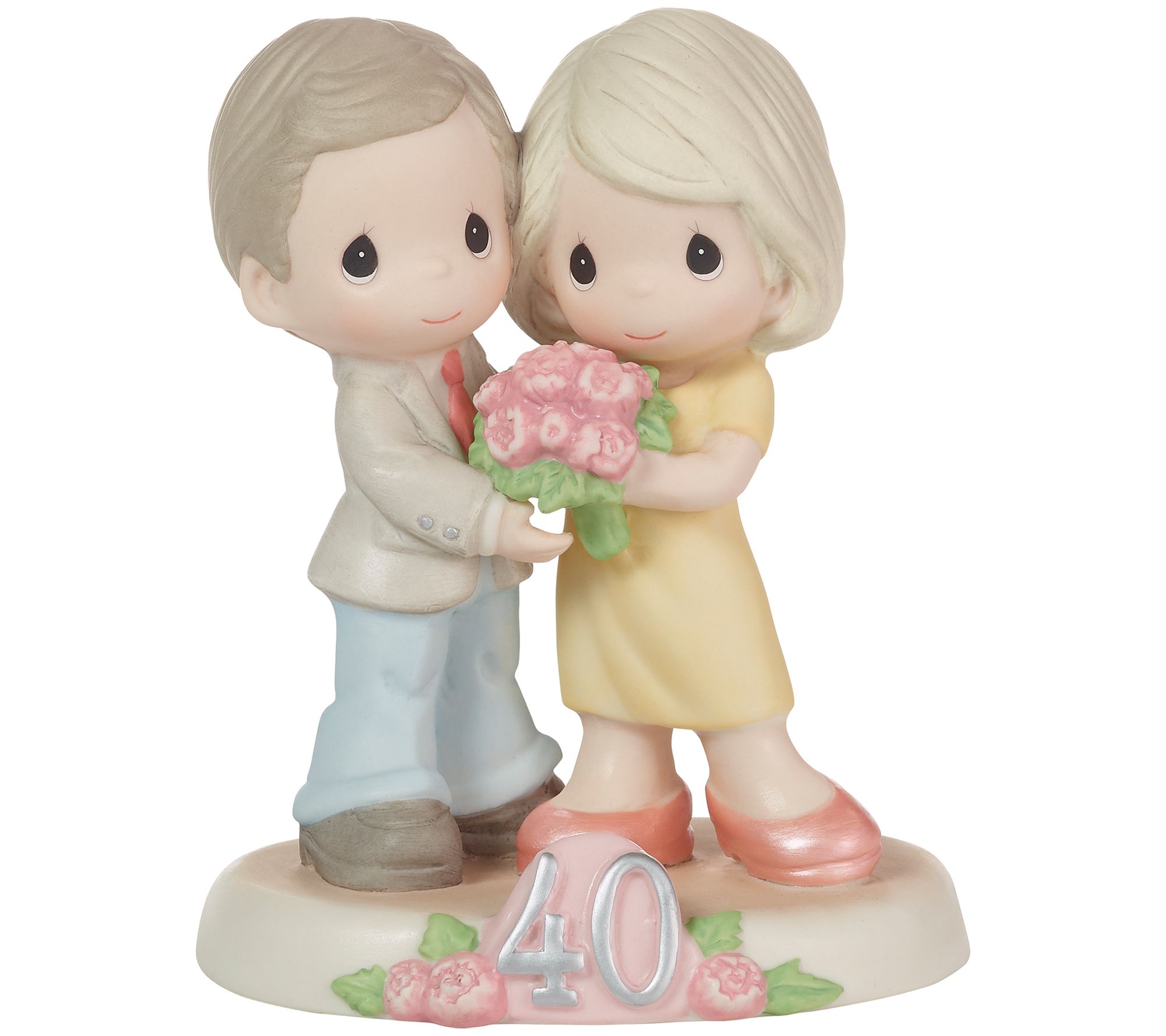 Precious Moments Forty Loving Years Together Figurine