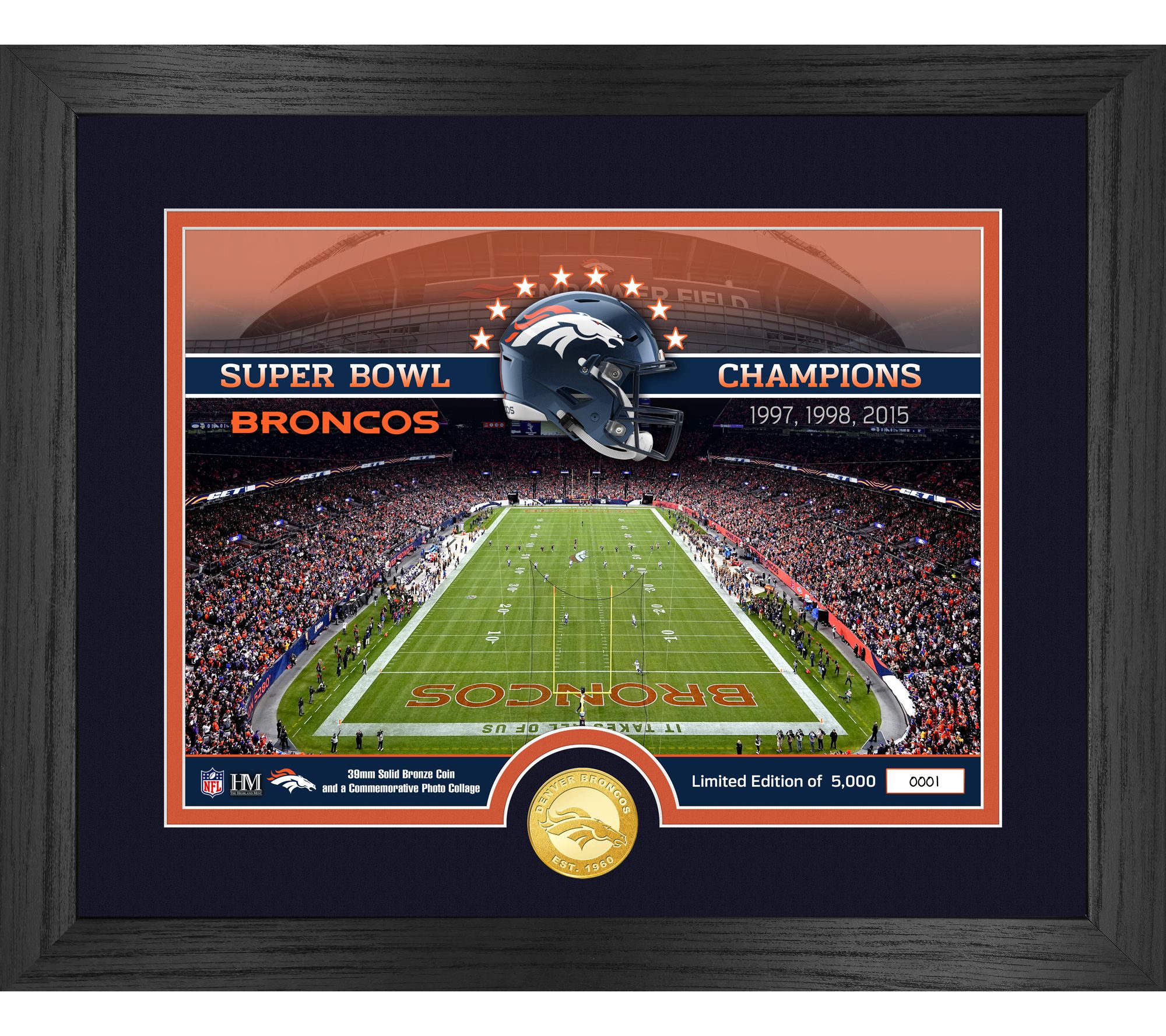 Highland Mint NFL Team Stadium Photo Mint