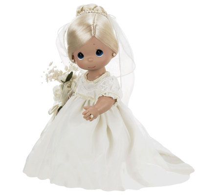 precious moments flower girl doll