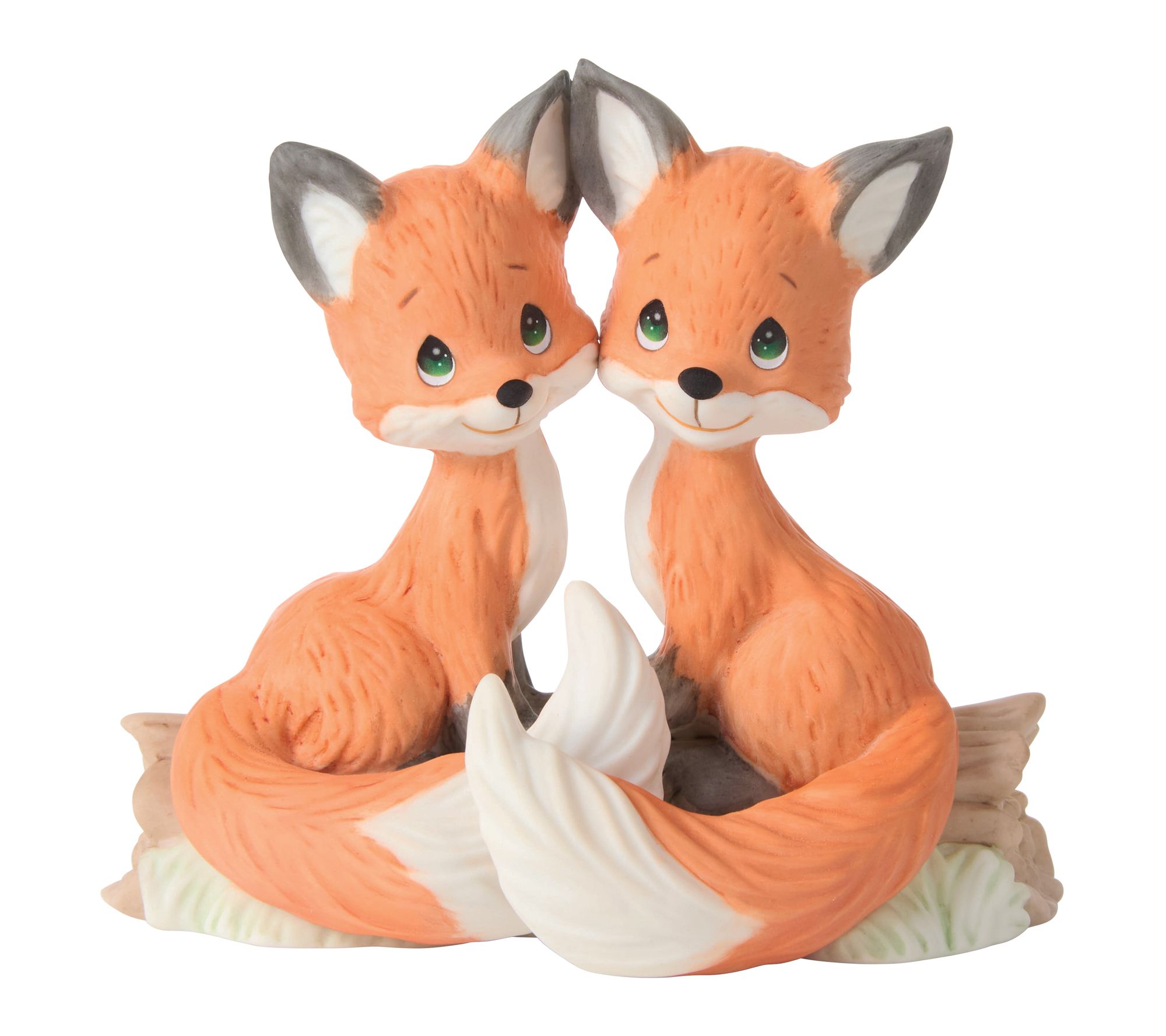 Precious Moments Fox Couple Figurine