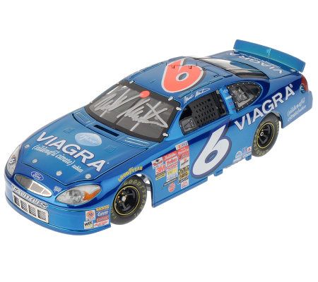 Mark Martin Autographed 2002 6 Winston Million 1 24 Scale Car