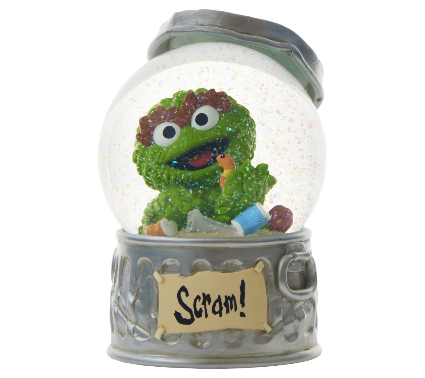 Precious Moments Sesame Street Scram] Musical Snow Globe